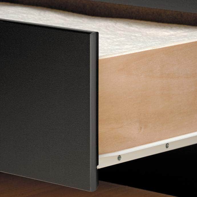 Black Tall Queen Captain’s Platform Storage Bed with 12 Drawers - Spacious Bedroom Furniture with Underbed Storage for Small Spaces & Guest Rooms