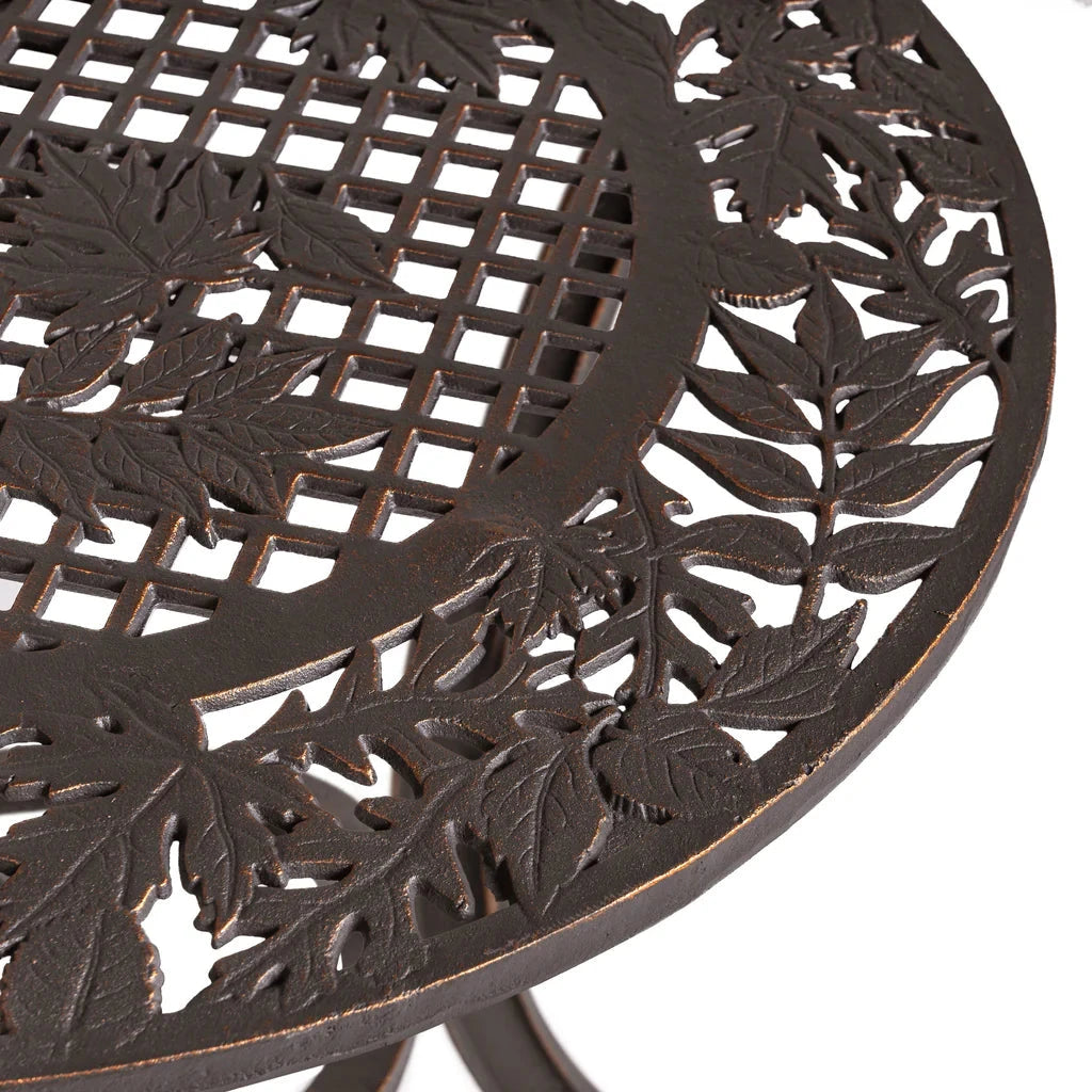 Outdoor Leaves Patio Table - Weather-Resistant Garden Dining Set for Backyard, Deck & Poolside - Perfect for Summer BBQs & Outdoor Entertaining