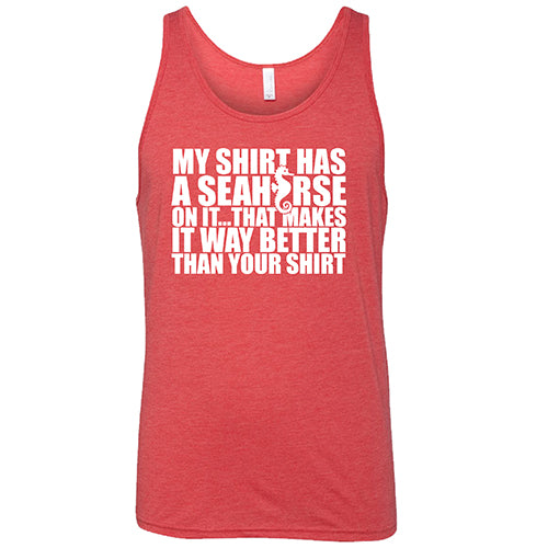 Stylish Unisex Seahorse Graphic T-Shirt - Soft Cotton Casual Tee for Men & Women - Perfect for Beach Outings, Summer Wear & Gifts