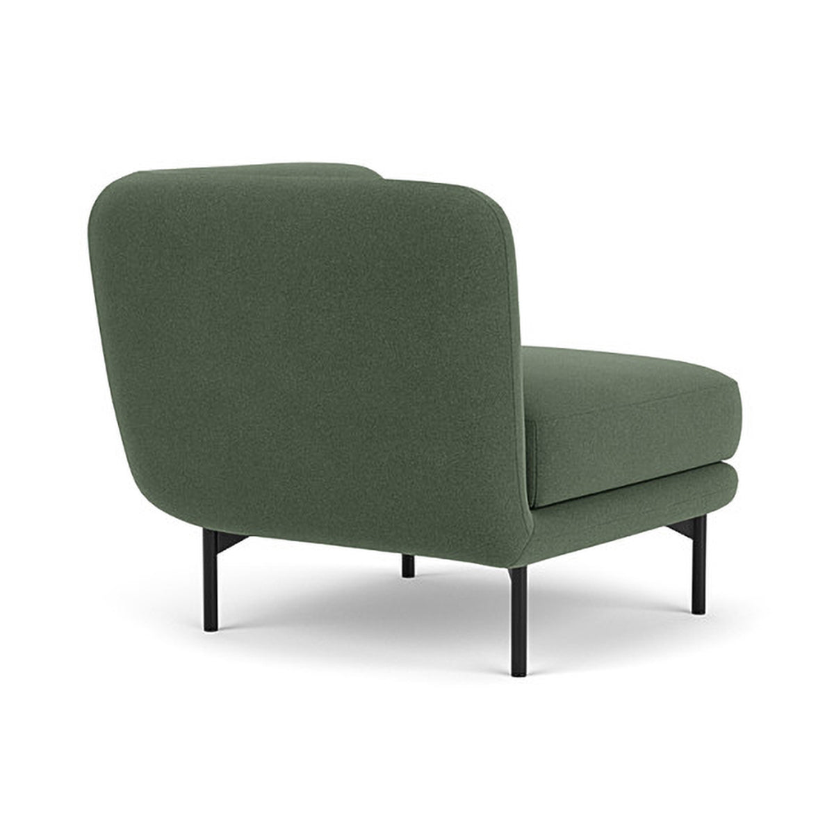 Alfred Fabric Modular Sofa - Left 1 Seater Sectional Couch for Living Room, Lounge & Small Spaces | Modern Comfortable Furniture for Apartments & Home Decor