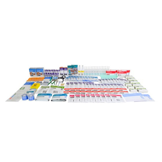 Commander FB 6 Series First Aid Kit Refill for Food & Beverage Industry | Emergency Medical Supplies for Restaurants, Cafes & Commercial Kitchens