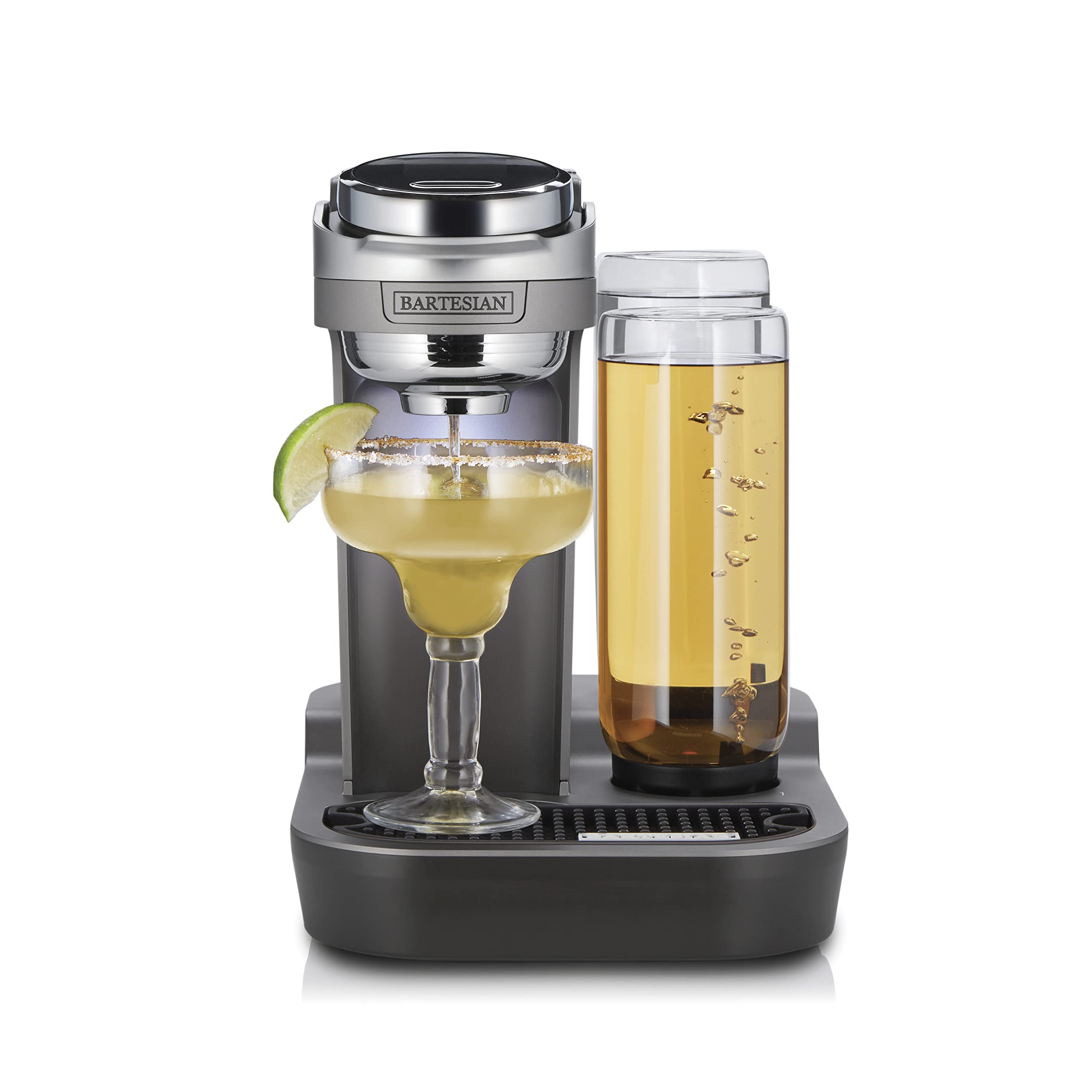 Bartesian Duet Cocktail Machine with 2 Glass Spirit Bottles (Renewed) - Premium Home Bar Mixer for Margaritas, Martinis & More | Perfect for Parties, Entertaining & Home Cocktail Making
