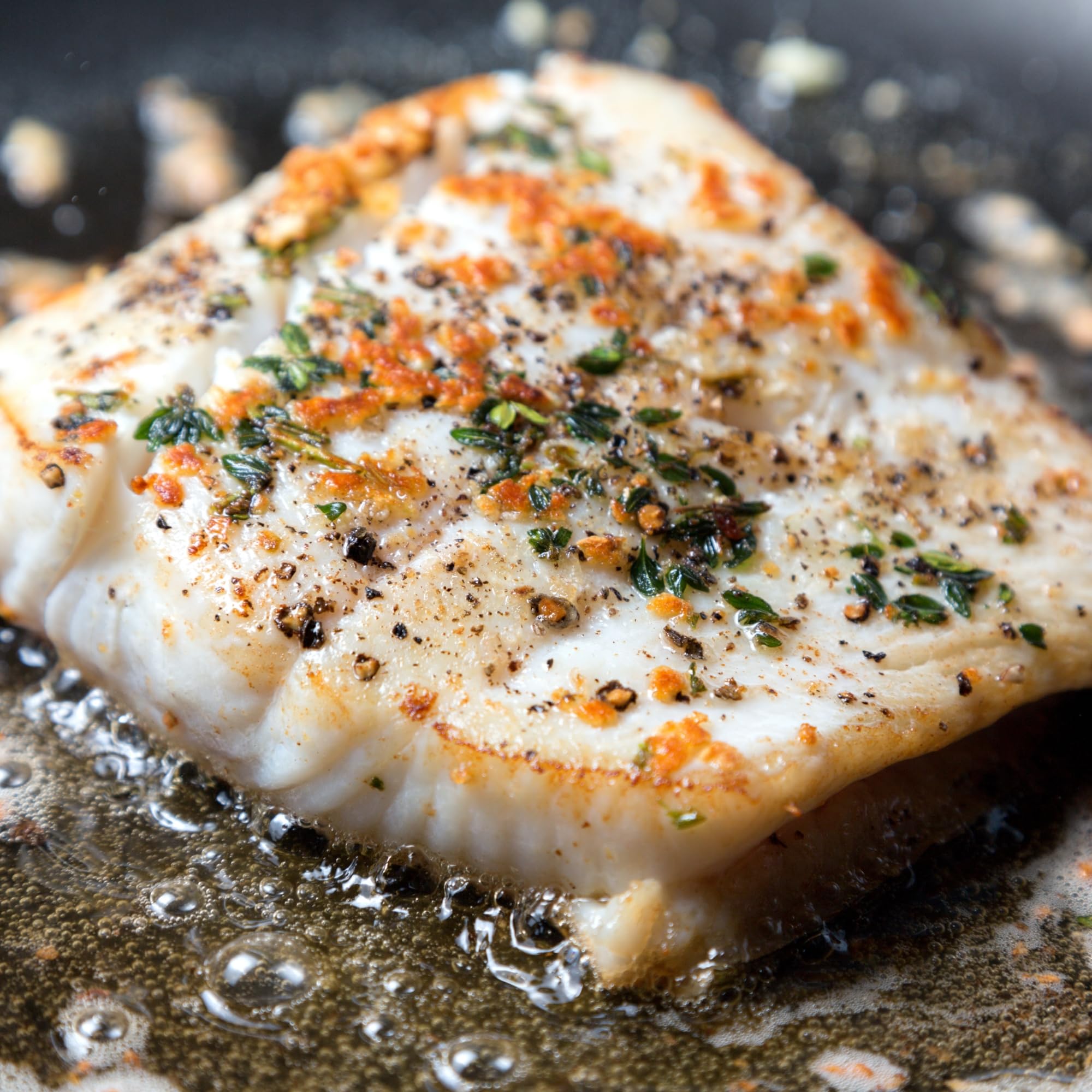 Premium Alaskan Wild Caught Halibut Fillets - 12 Portions (6-7oz Each) in 5lb Package - Fresh Seafood for Grilling, Baking & Healthy Meals