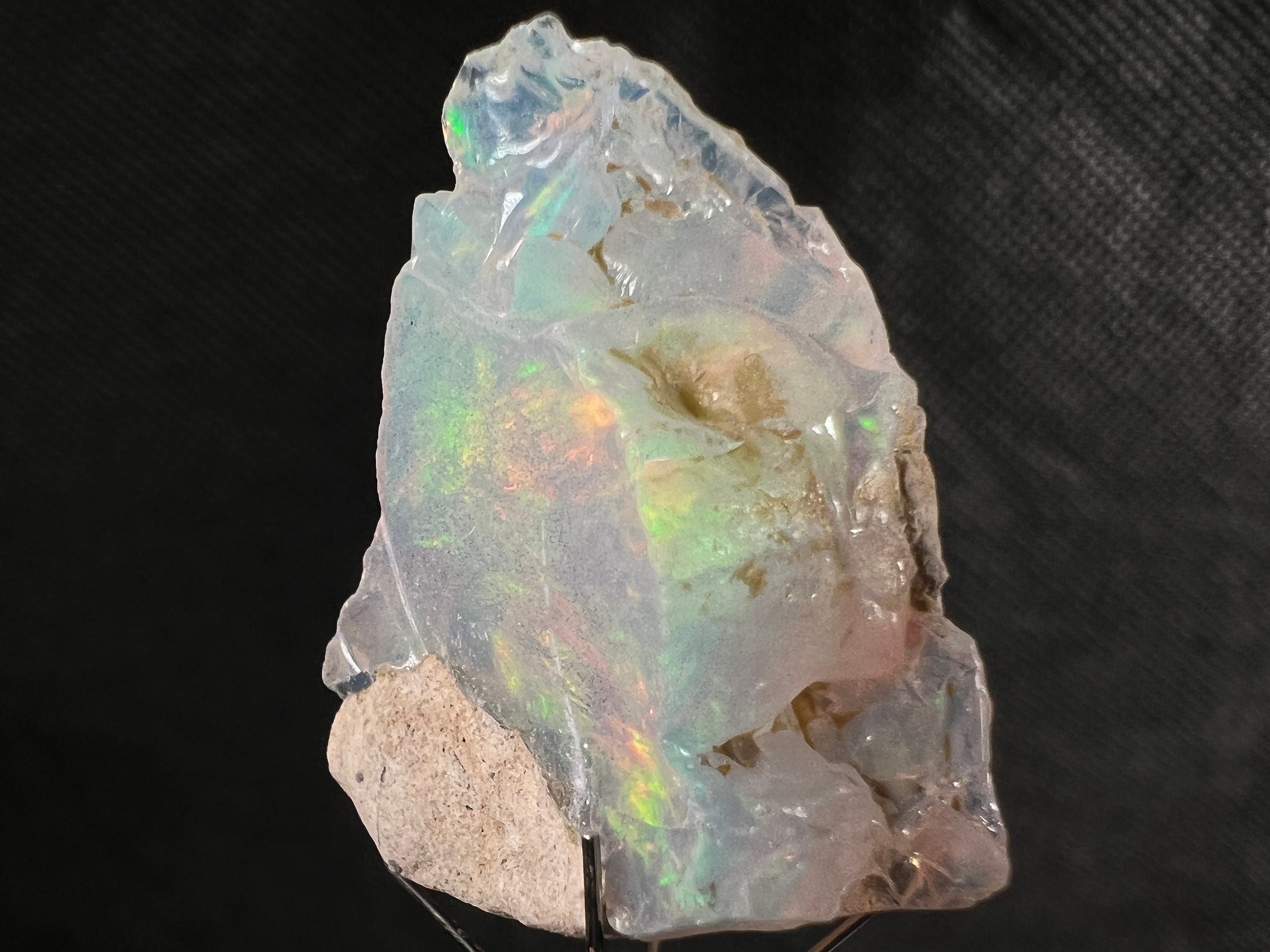 Premium 4A+ Welo Opal Raw Crystal - Natural October Birthstone for Jewelry Making, Cutting Grade Gemstone, 50658 - Perfect for Healing, Meditation & Unique Handcrafted Designs
