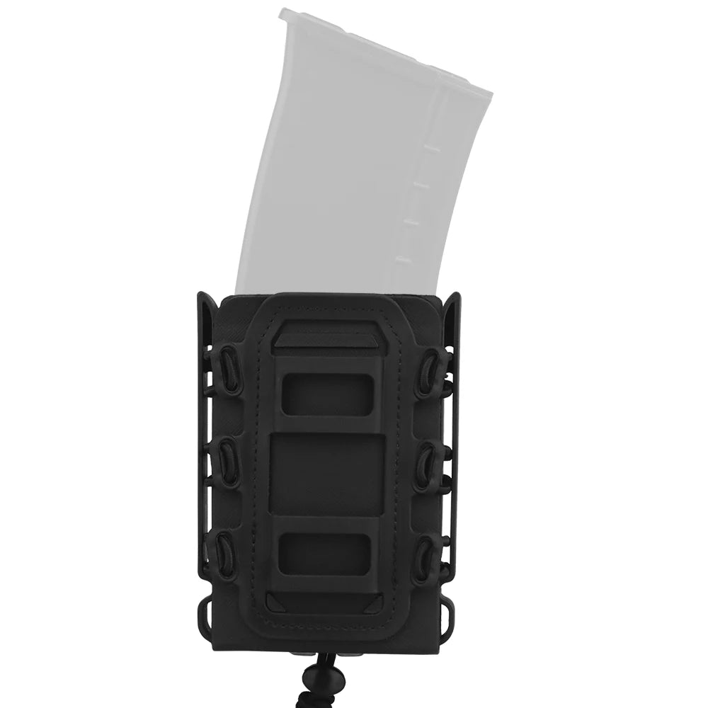 MOLLE Fast Mag Pouch - Tactical Magazine Holder for 5.56 & 7.62mm AR-15/AK-47 | Durable Nylon Molle-Compatible Pouch for Military, Hunting & Airsoft | Quick-Draw Design for Outdoor & Range Use