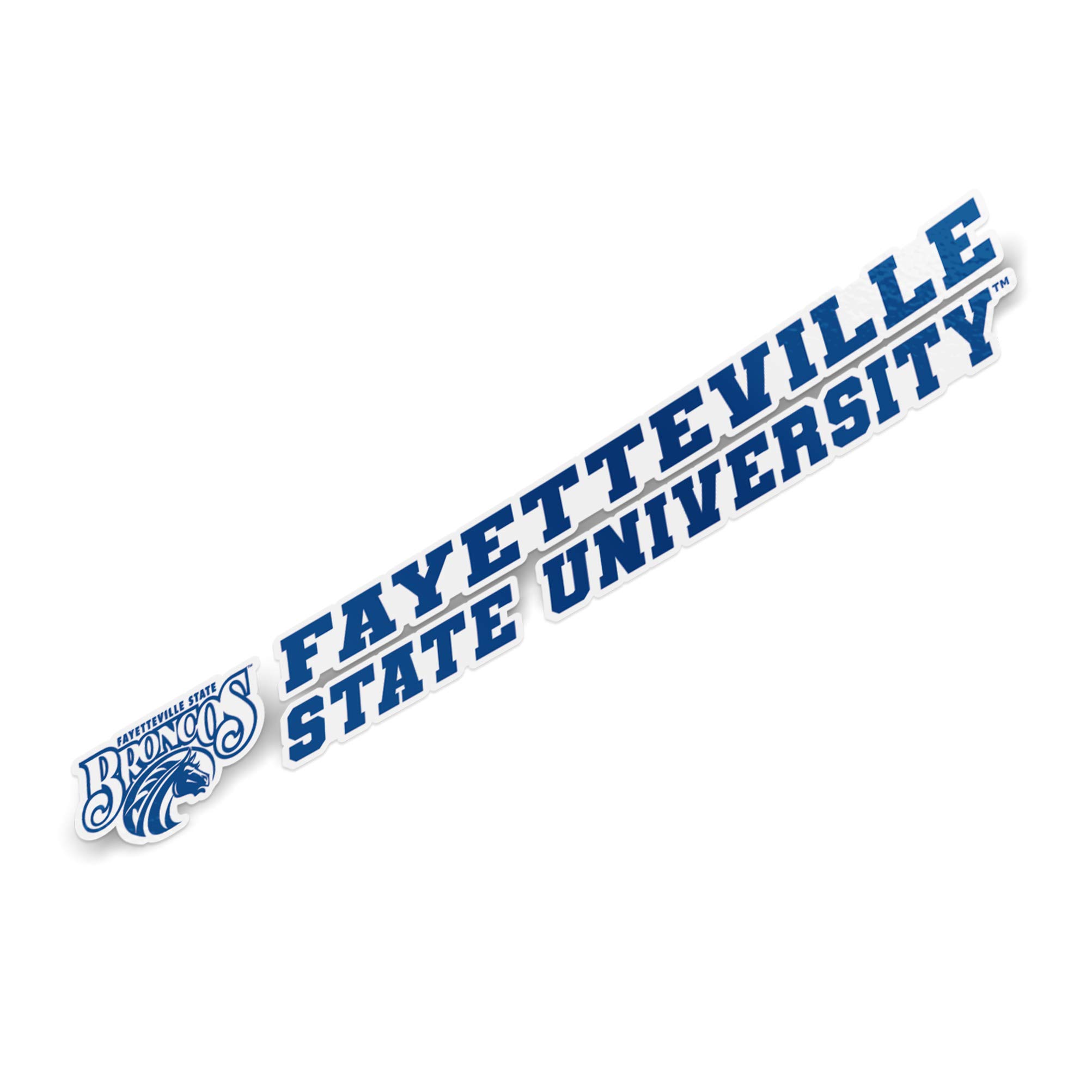 Fayetteville State University FSU Broncos Logo Vinyl Decal Sticker (8 Inch) - Desert Cactus Design for Laptop, Water Bottle, Car & Scrapbook - Perfect for School Spirit, College Pride & Fan Gifts