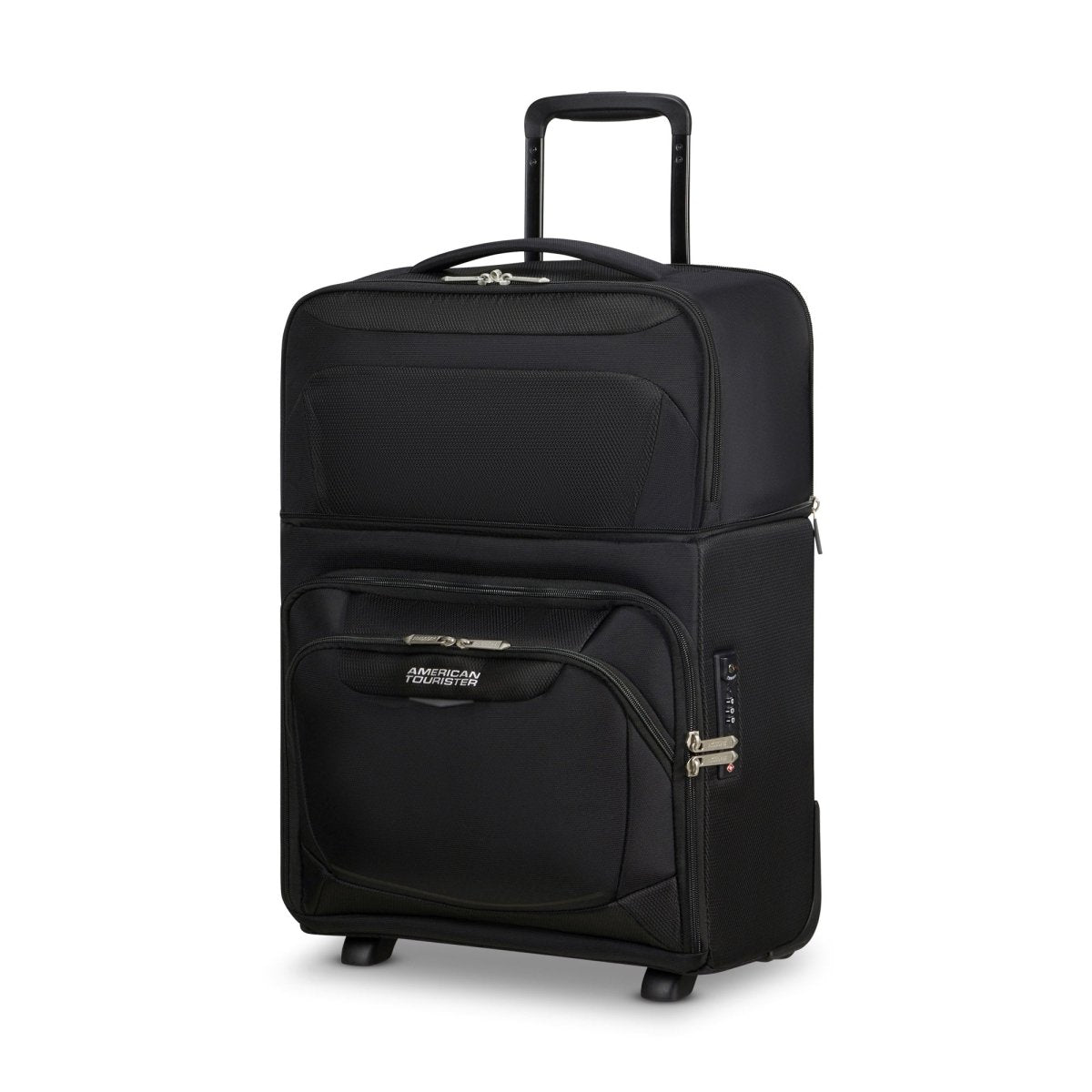 American Tourister Summerride Expandable Upright Underseater Luggage - Lightweight Carry-On Suitcase for Air Travel, Perfect for Weekend Getaways & Business Trips