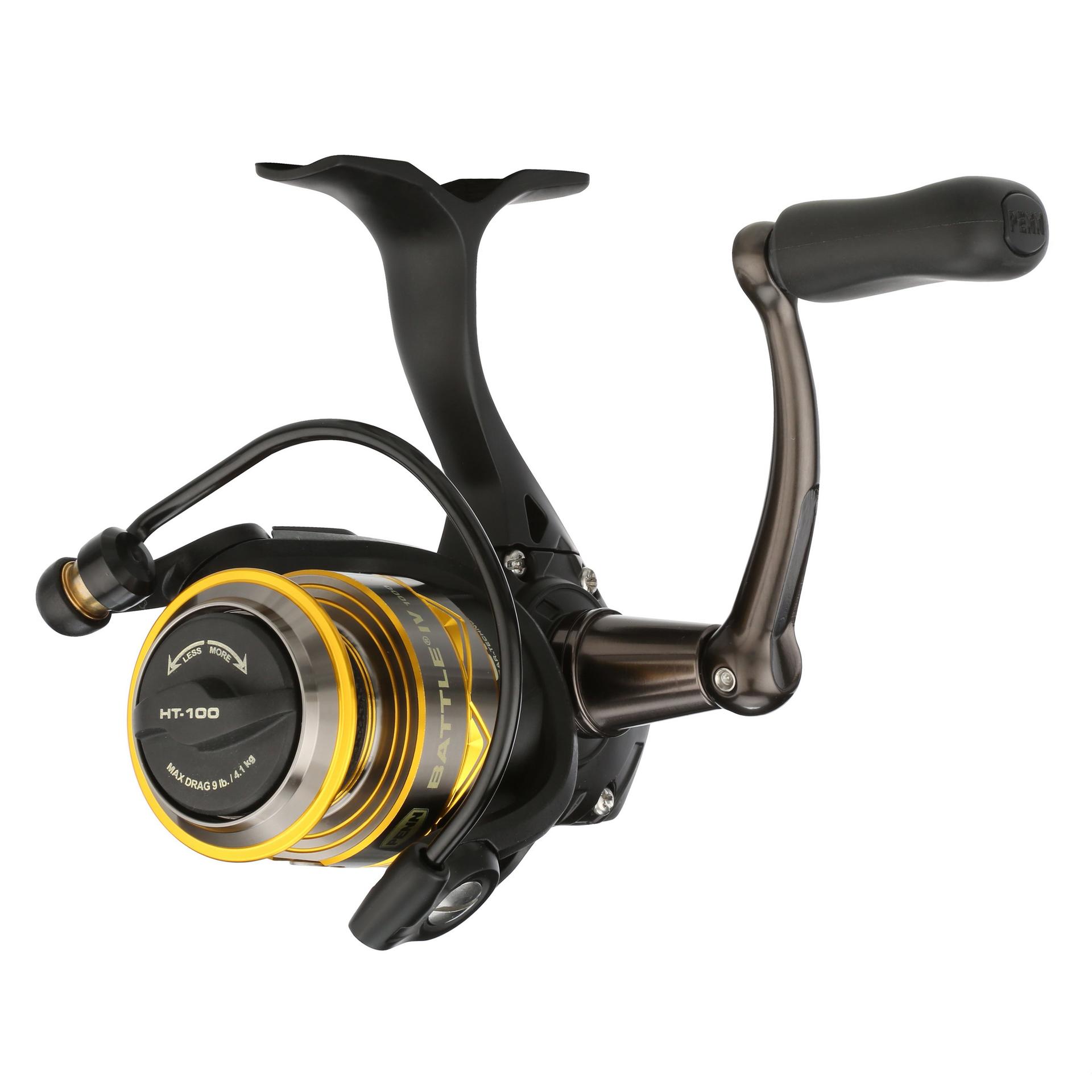 Battle IV Spinning Reel - High Performance Fishing Reel for Saltwater & Freshwater | Perfect for Bass, Trout & Offshore Fishing
