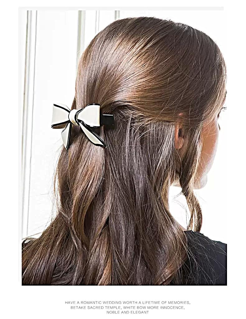 KIDWILL Butterfly Hair Clips for Women & Girls - Comfortable Bow Shaped Small Claw Clips for Long Thick Hair - Perfect for School, Work, Parties & Everyday Styling
