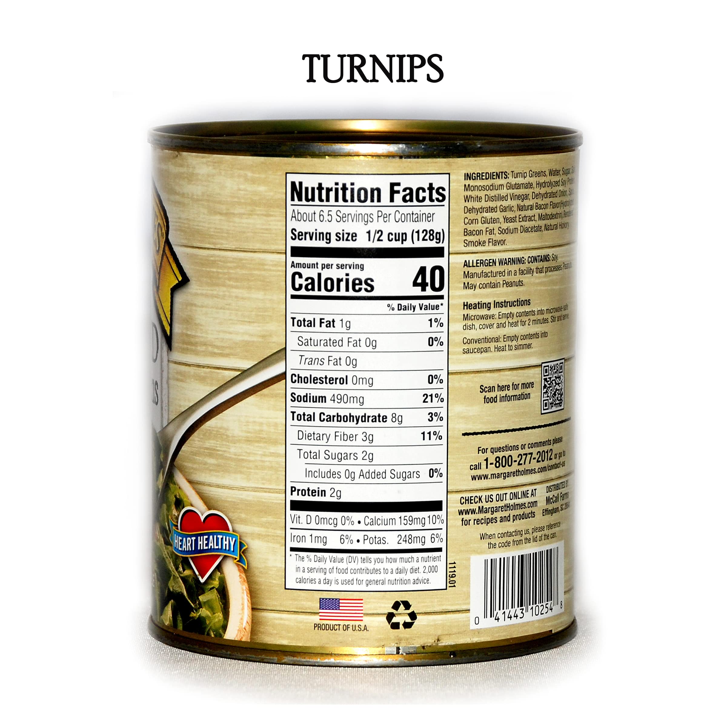 Margaret Holmes Greens Variety Pack - 3 Cans (27 Oz Each) of Turnip Greens, Collard Greens & Mixed Greens | Southern-Style Cooked Vegetables | Perfect for Soul Food Recipes, Healthy Side Dishes & Meal Prep