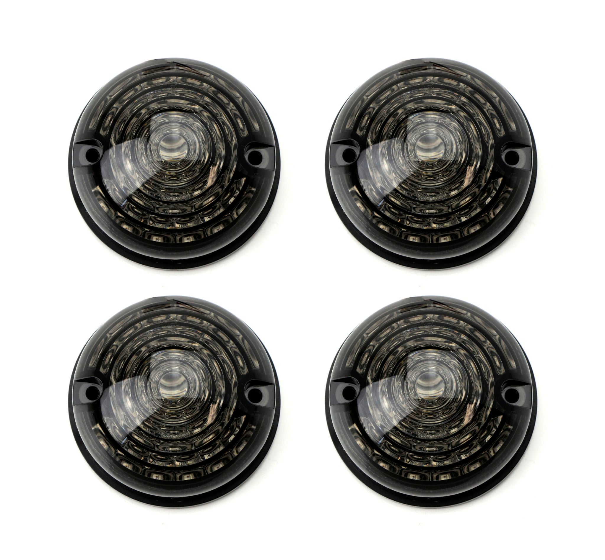 Amber LED Front & Rear Turn Signal Lights Compatible with Land Rover Defender Series 1 & 2 - Upgrade Your Off-Road Vehicle Lighting for Enhanced Safety and Style
