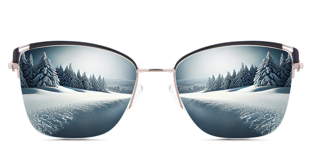 Phoebe Women's Prescription Polarized Sunglasses - UV Protection, Fashionable & Comfortable for Driving, Outdoor Activities & Daily Wear