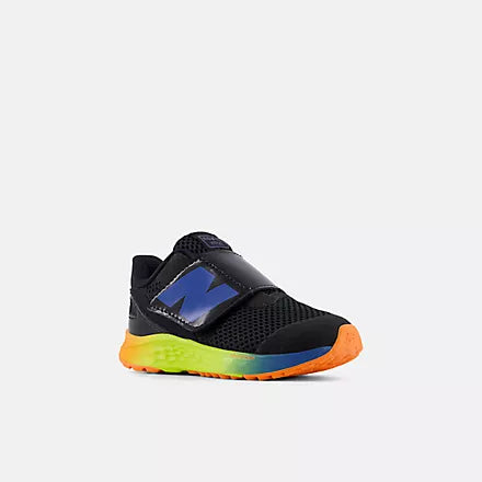New Balance Infant's Fresh Foam Arishi V4 Black Running Shoes - Lightweight & Comfortable for Toddlers - Perfect for Playtime, Walking & Daily Activities
