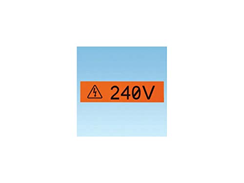 Panduit T100X000YKC-BK P1 Cassette Continuous Tape Label - Durable Polyester Clear/Black Labeling Tape for Industrial, Office & Network Cable Management