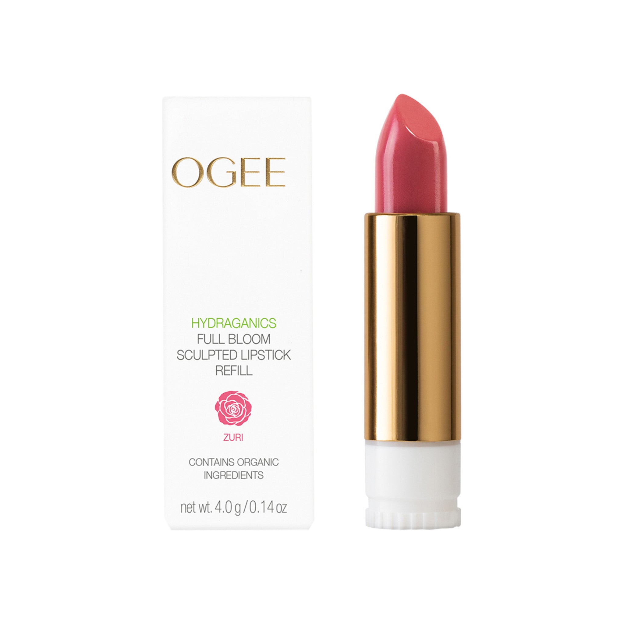 Full Bloom Sculpted Lipstick Refill - Long Lasting Hydrating Matte Lipstick for Women - Perfect for Everyday Wear, Date Night & Special Occasions