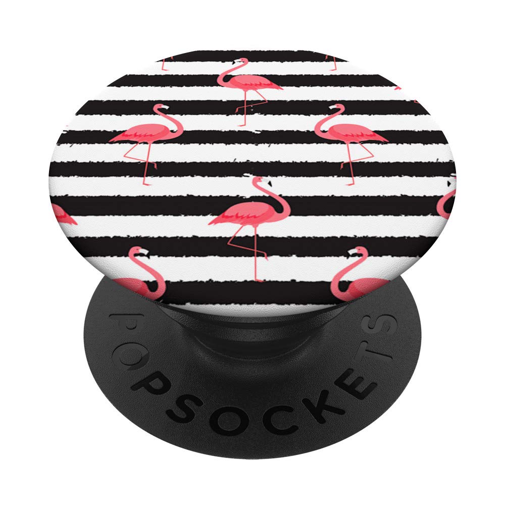 Flamingo PopSockets PopGrip - Swappable Phone Grip for iPhone, Samsung & Tablets | Secure Hold for Texting, Gaming & Taking Photos