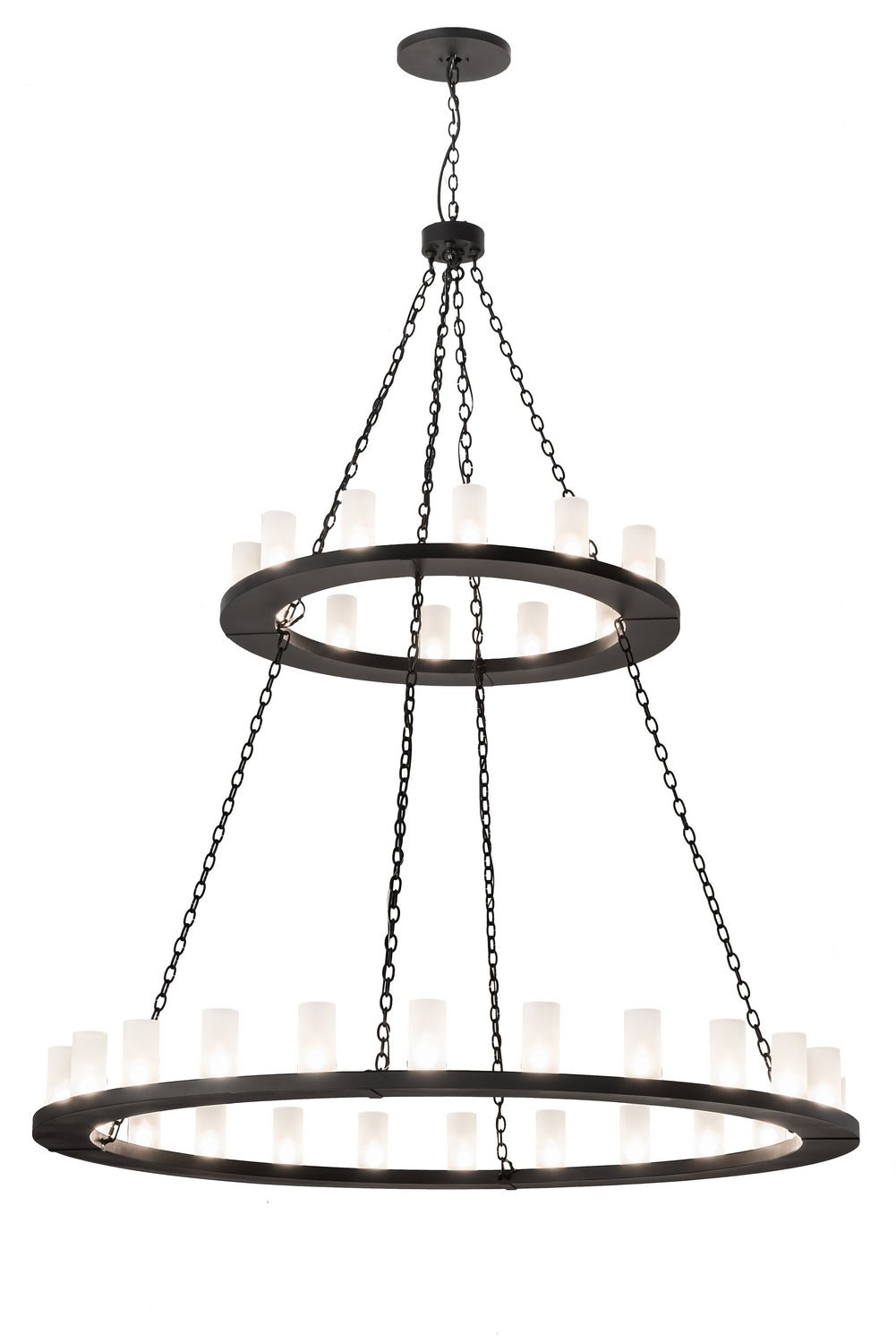 36-Light Crystal Chandelier for Dining Room - Elegant Modern Ceiling Light Fixture with LED Bulbs for Home Decor, Living Room, Bedroom, and Wedding Venue Lighting