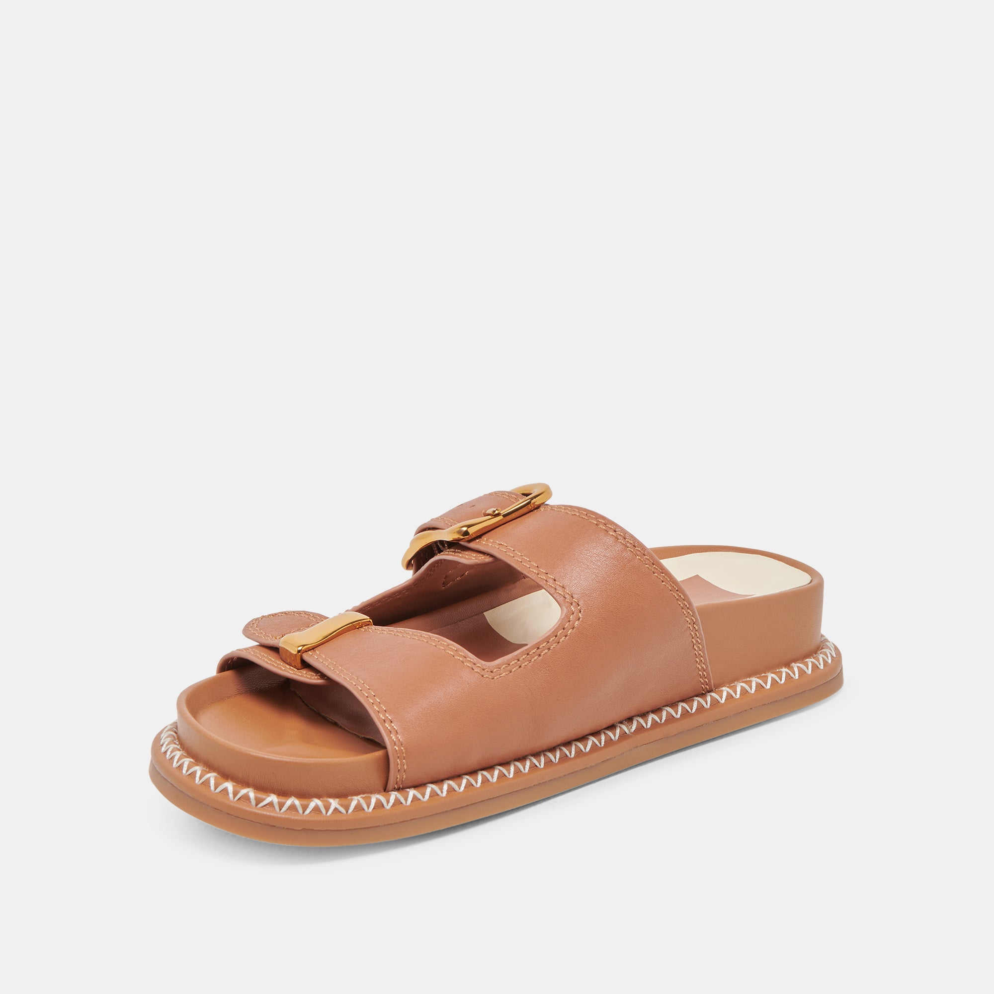 SEVANA Women's Genuine Leather Saddle Sandals - Comfortable & Stylish for Summer, Beach, and Casual Outings