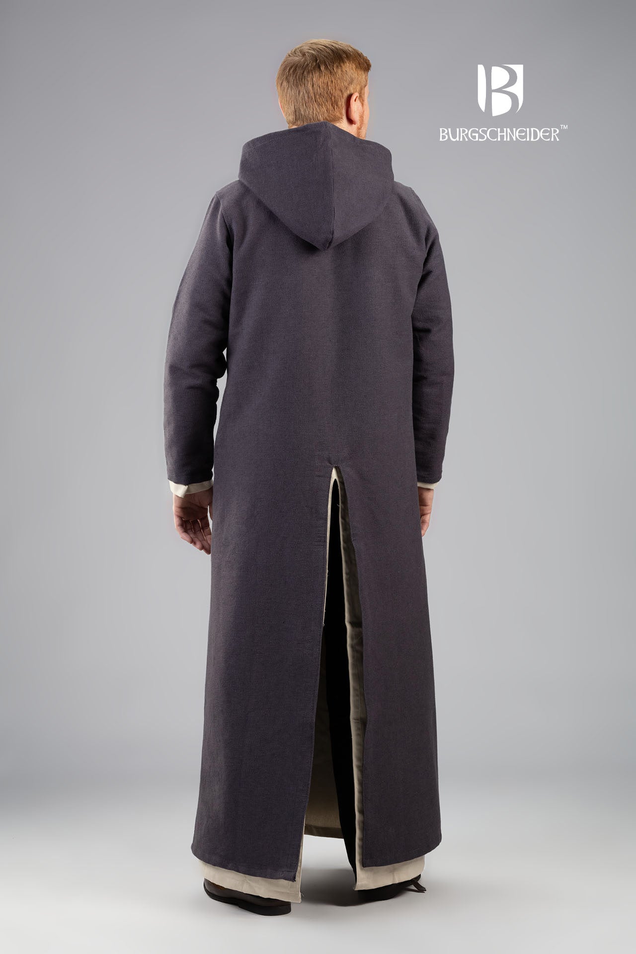 Stylish Hooded Long Tunic Dress for Women - Renaud Grey Color - Perfect for Casual Wear, Layering & Fall Fashion