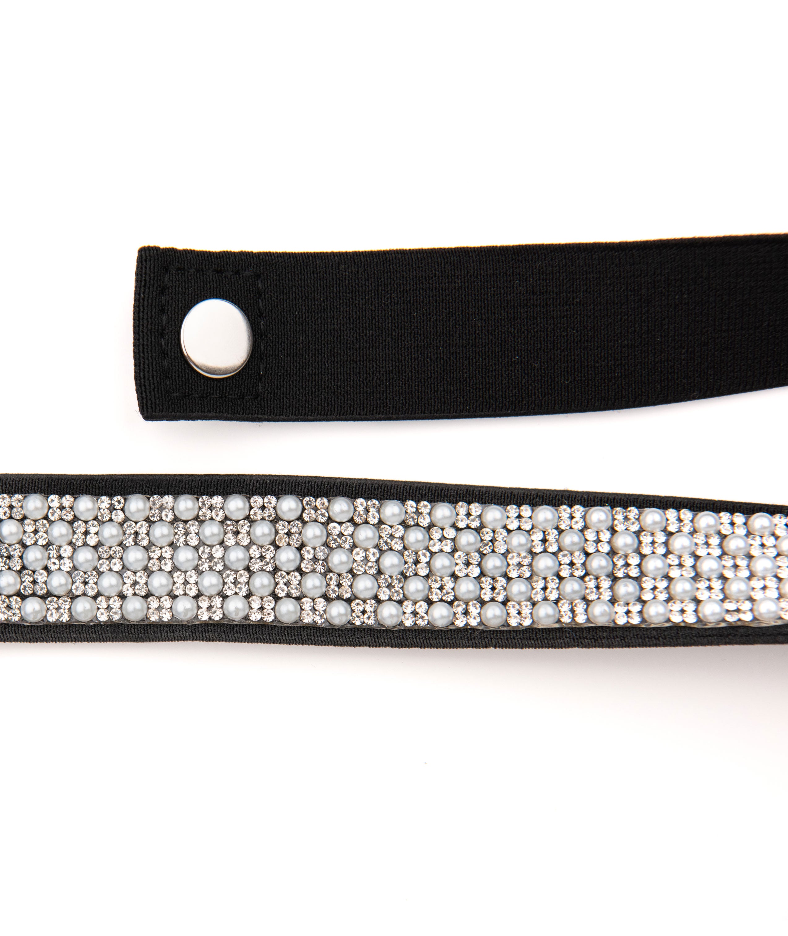 Debra Girls Mini Pearl Elastic Waist Belt - Stylish & Adjustable for Dresses, Skirts & Jeans - Perfect for School, Parties & Everyday Wear