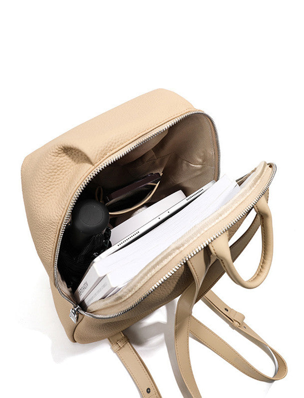 Stylish & Durable Soft Leather Backpack for Women & Men - Perfect for Travel, Work & School | Water-Resistant & Lightweight Design