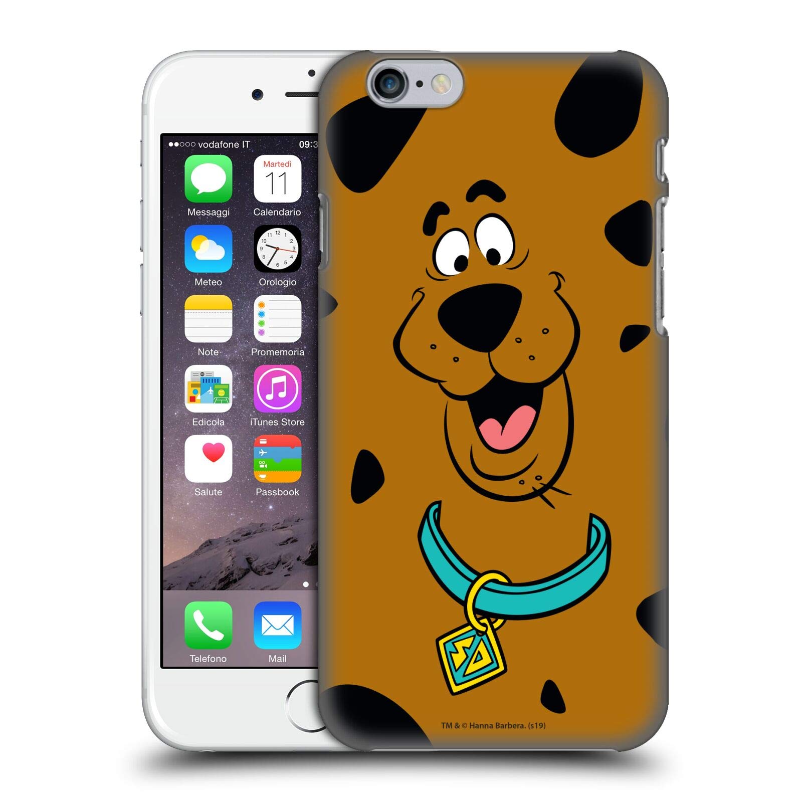 Official Scooby-Doo iPhone 6/6s Hard Case - Licensed Full Face Design by Head Case Designs - Perfect for Cartoon Lovers & Scooby-Doo Fans - Great Gift for Kids, Teens & Collectors