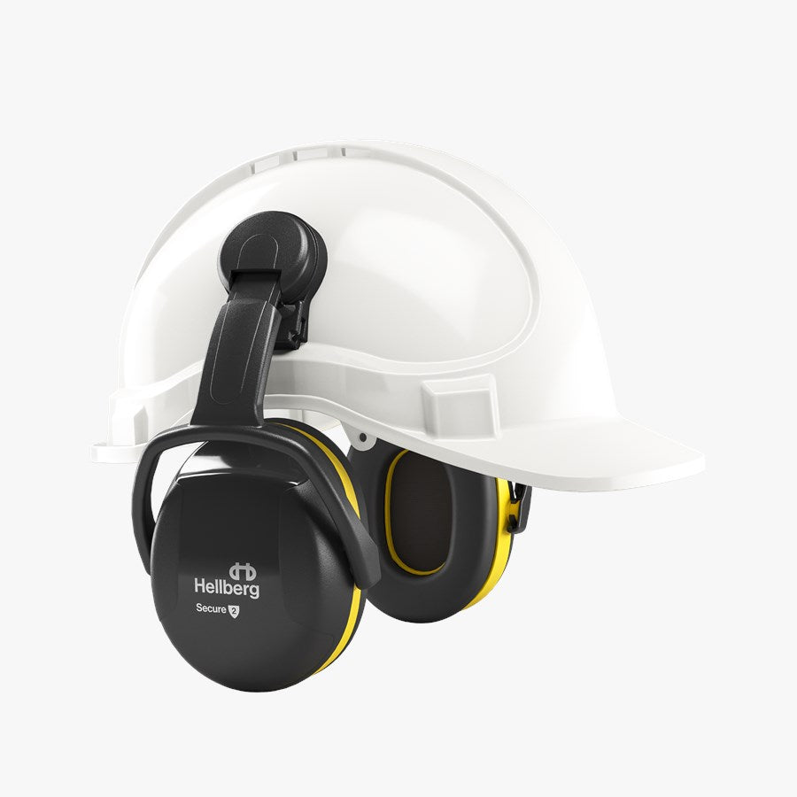Hellberg SECURE 2 Helmet & Cap Mount with Secure Attachment - Universal Fit for Motorcycle, Bike & Sports Helmets - Durable Helmet Accessory for Safe Riding & Outdoor Adventures