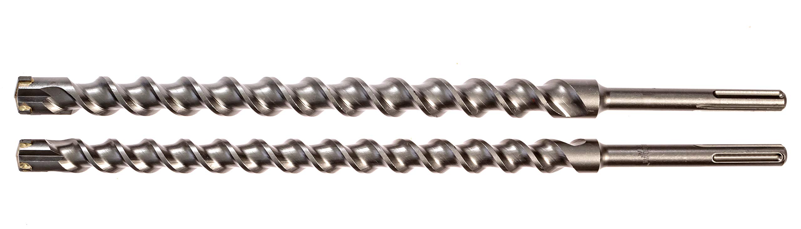 2 Piece Carbide Tipped SDS Max Masonry Drill Bit Set (1-1/2