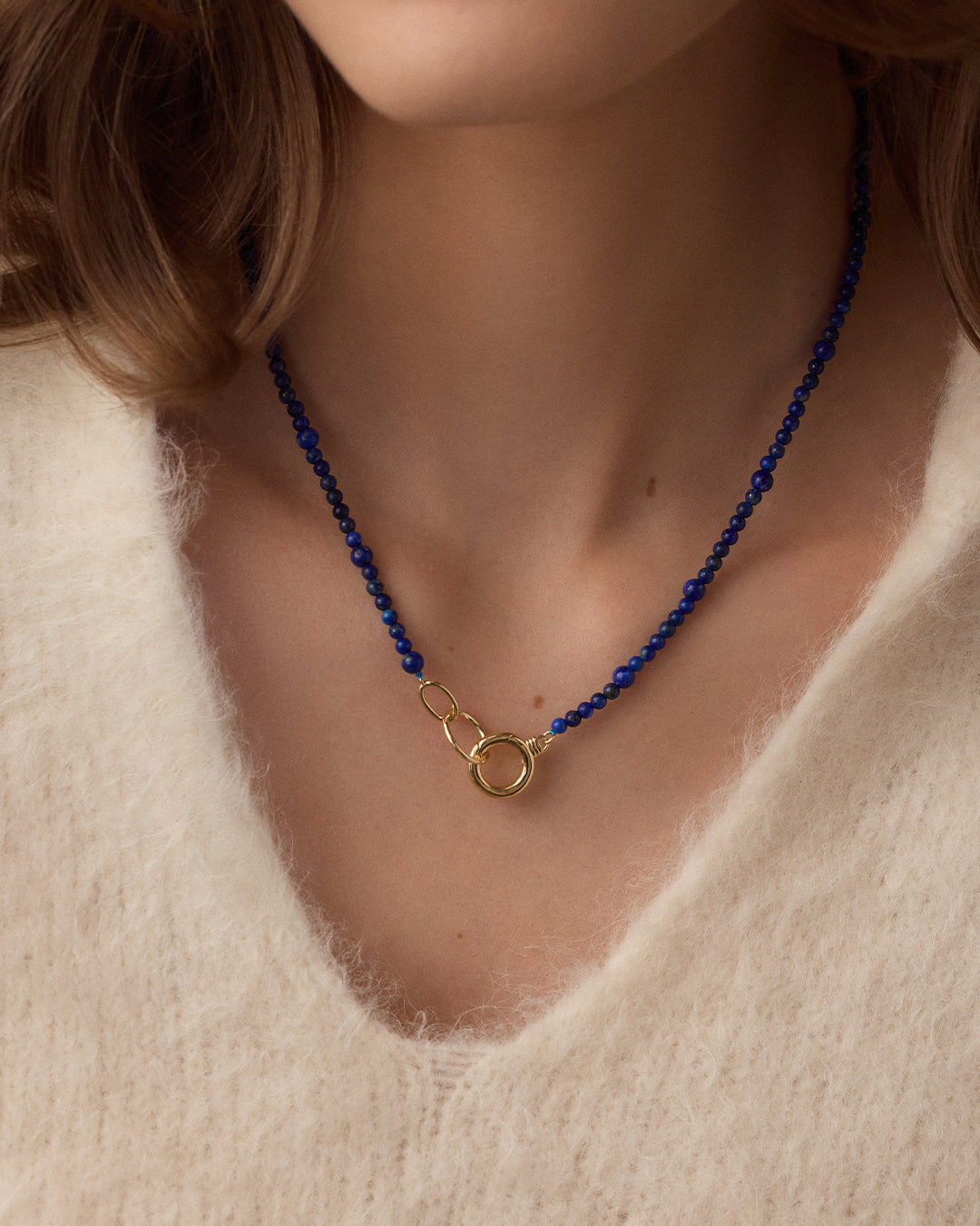 Power Gemstone Beaded Necklace - Natural Healing Crystal Jewelry for Women - Perfect for Meditation, Yoga & Spiritual Energy