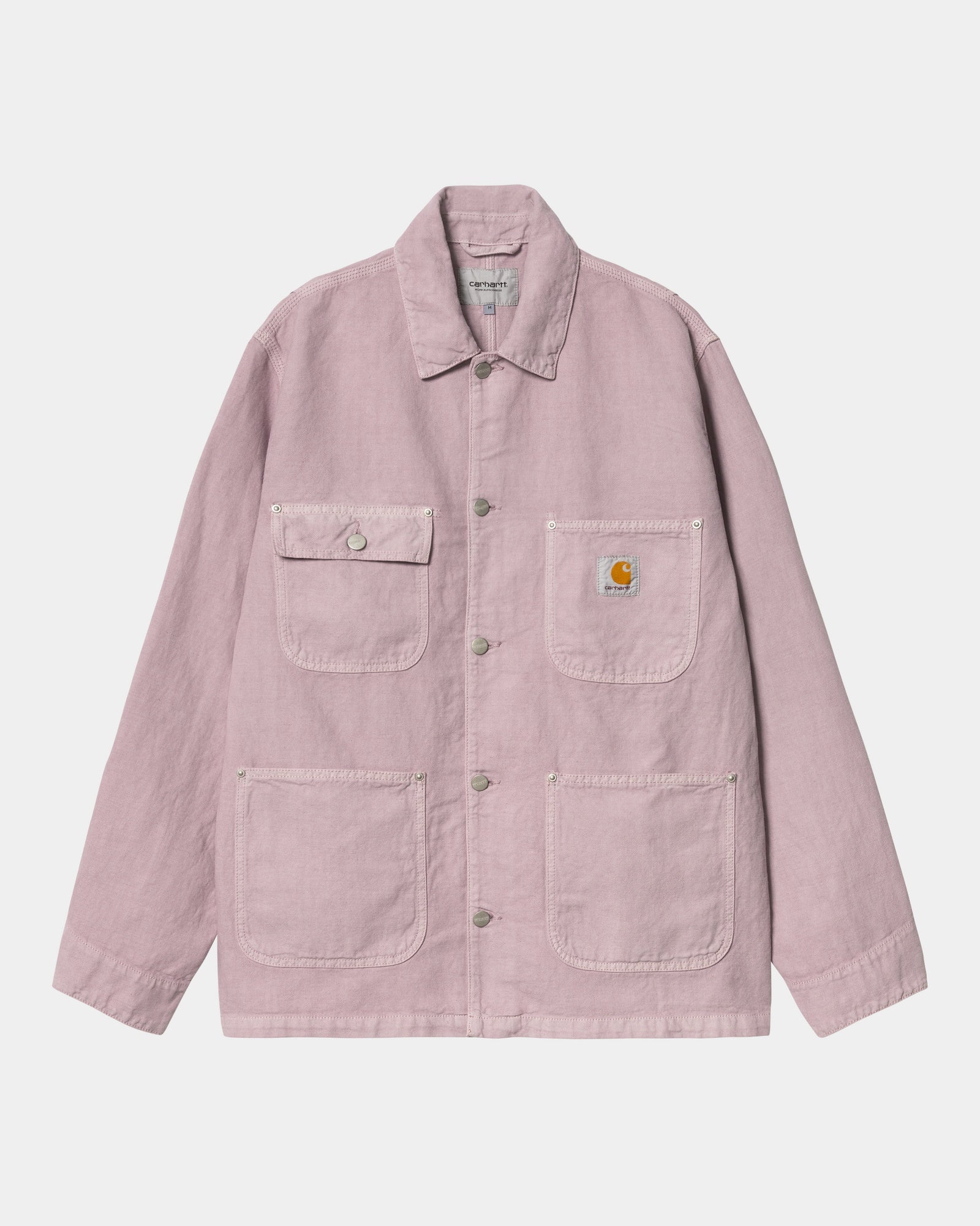 Walter Chore Coat for Men - Durable Work Jacket in Pink Fog | Heavy Duty Cotton Twill | Perfect for Construction, Farming & Outdoor Workwear