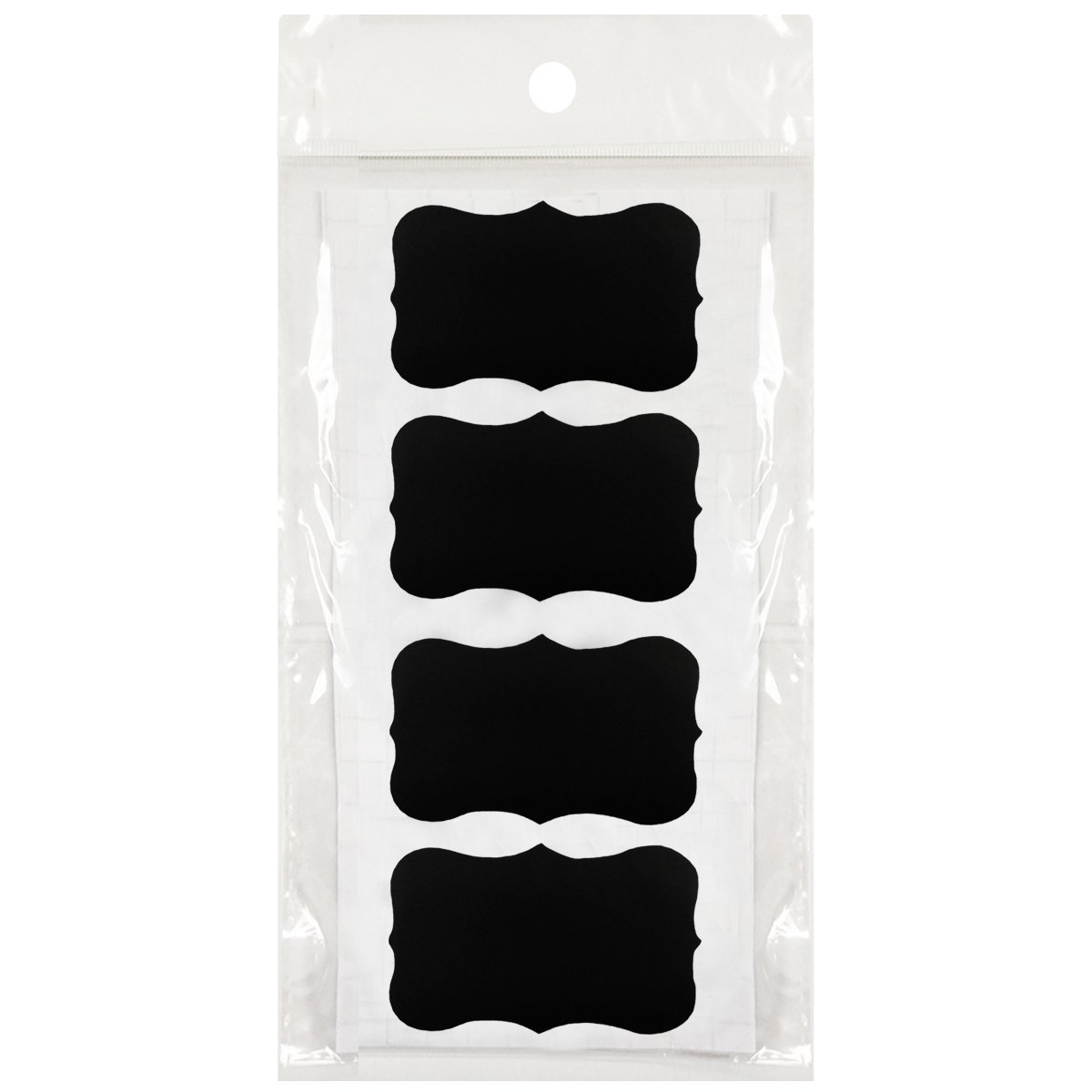 Chalkboard Labels Set of 64 - Various Sizes for Organizing & Weddings - Home & Office Use