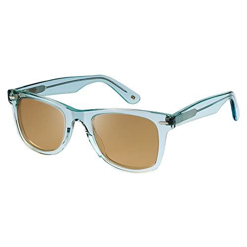 Transparent Blue/Brown