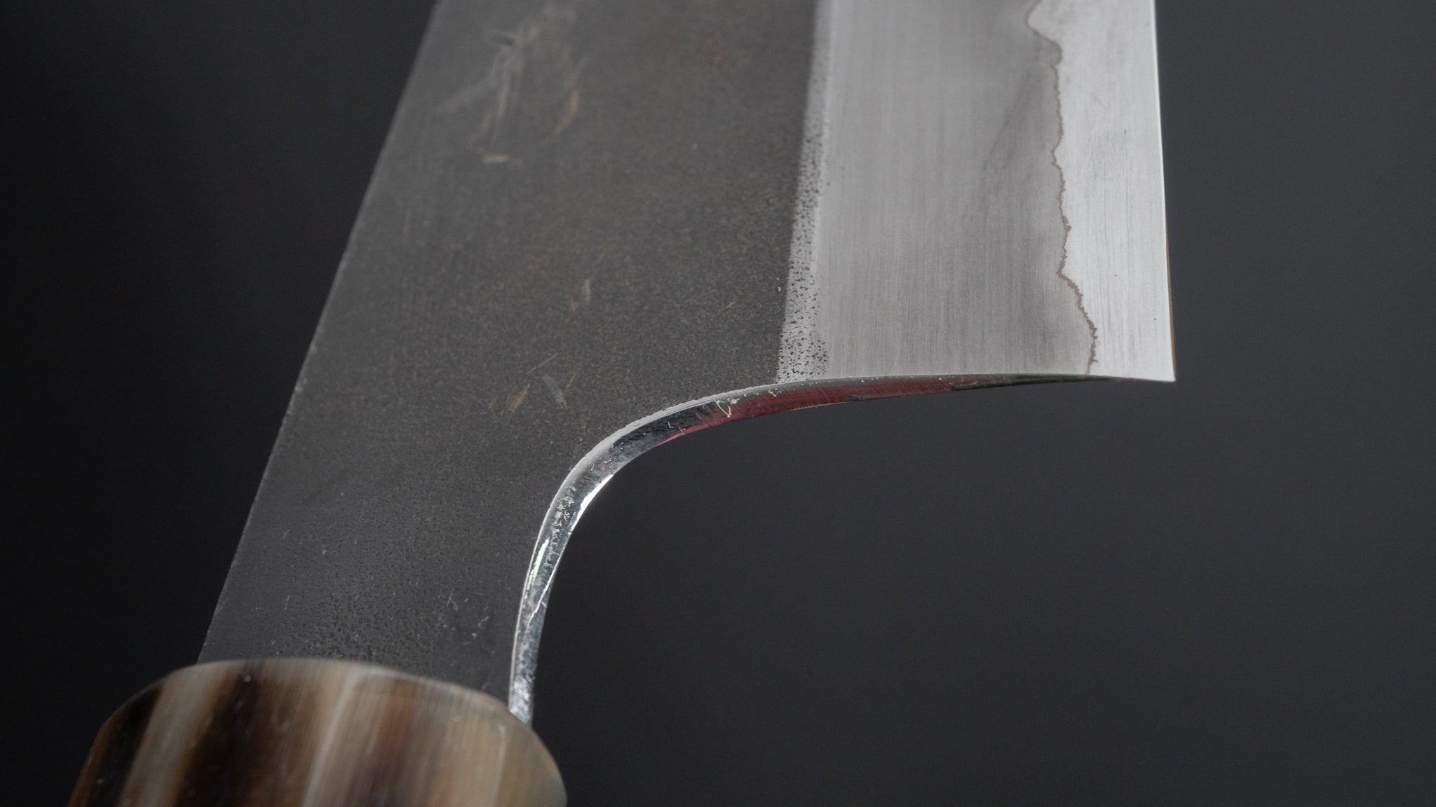 Hitohira Togashi White #1 Stainless Clad Kurouchi Gyuto 270mm Japanese Chef Knife with Taihei Ebony Handle - Perfect for Sushi, Meat Slicing & Professional Kitchen Use