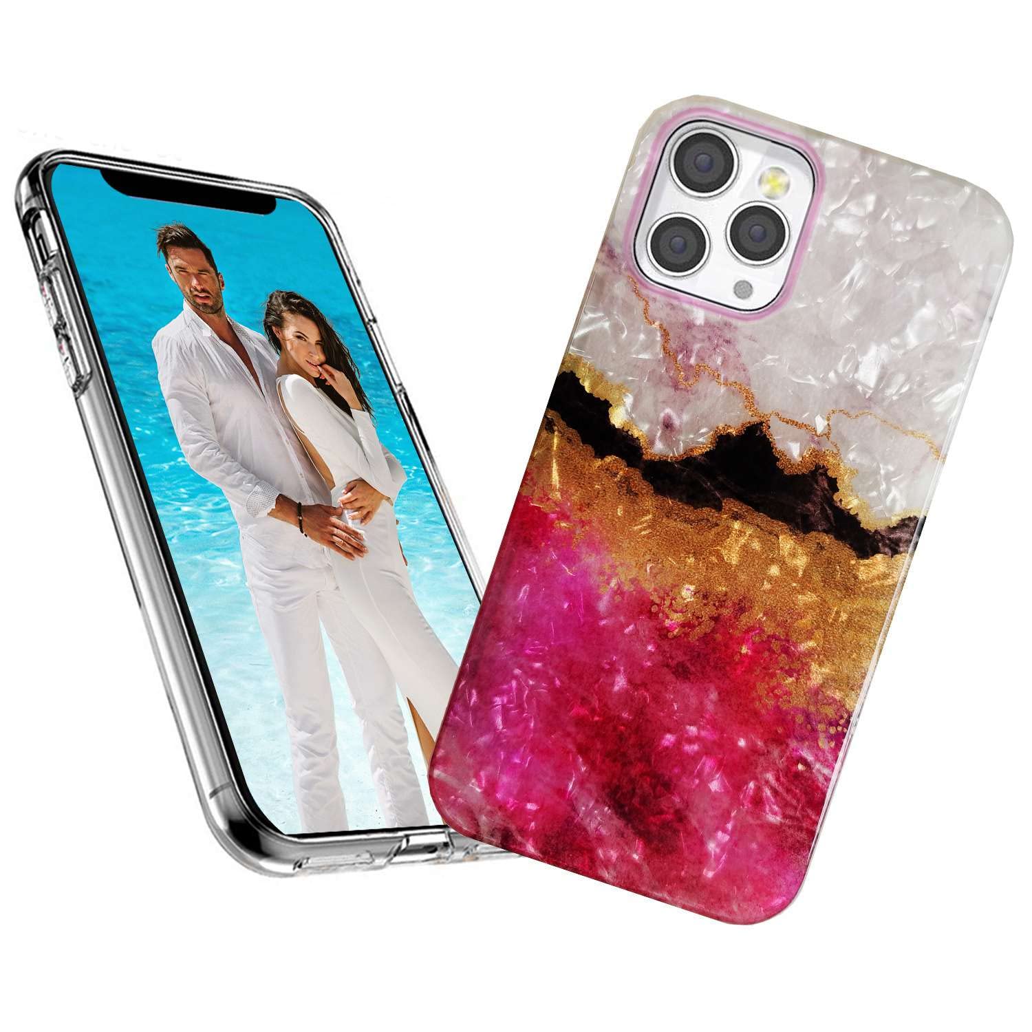 Sparkly Glitter Phone Case for iPhone 12 Pro Max 6.7