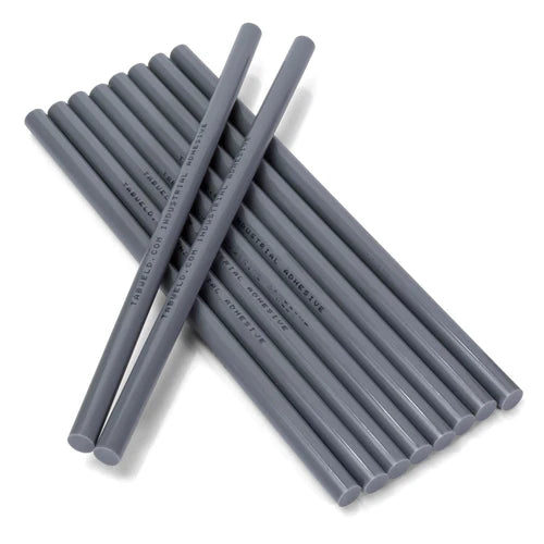 Hot Melt Glue Sticks (10 Pack) - Strong Adhesive for DIY Crafts, Woodworking, and Home Repairs - Perfect for Bonding Plastic, Wood, and Fabric