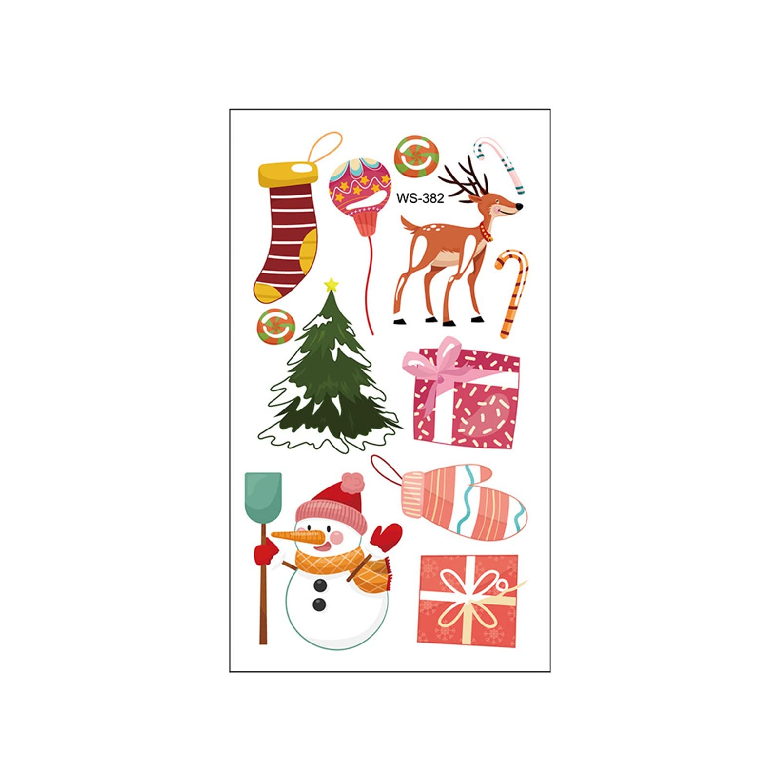 UOCUFY Event Planner Organizer Binder with 10PCS Glow in the Dark Cartoon Stickers & Temporary Tattoos for Kids - Perfect for Christmas Parties, Birthday Events & School Activities (Color, One Size)