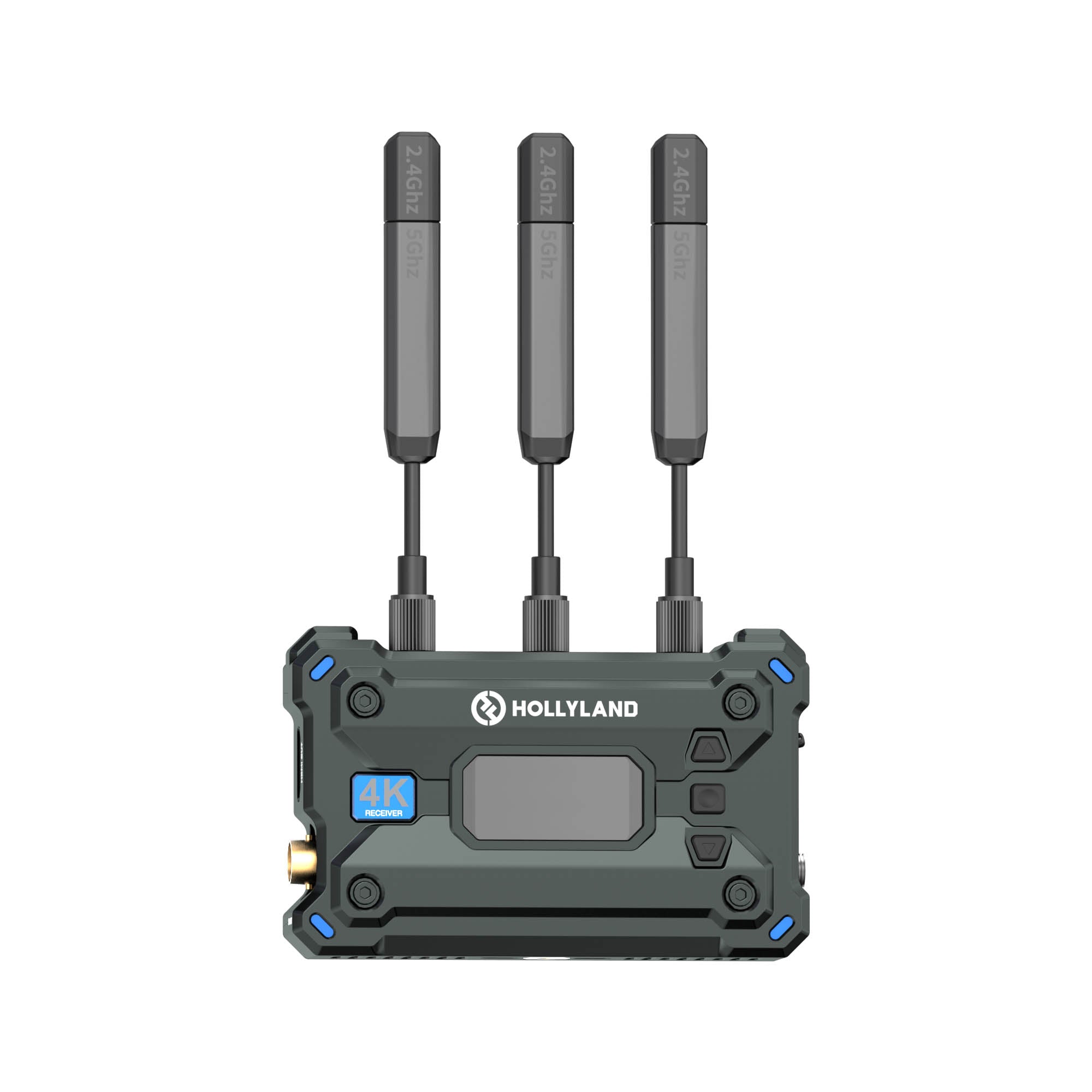 Pyro Transmission and Monitoring Kit with 7 Video Transceiver Monitors - Professional Fire Detection System for Industrial Safety & Security Surveillance