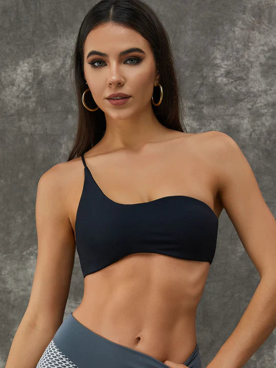 ZASUWA Women's Slim Fit Adjustable Strap Yoga Sports Bra - Perfect for Yoga, Pilates, Gym & Everyday Wear