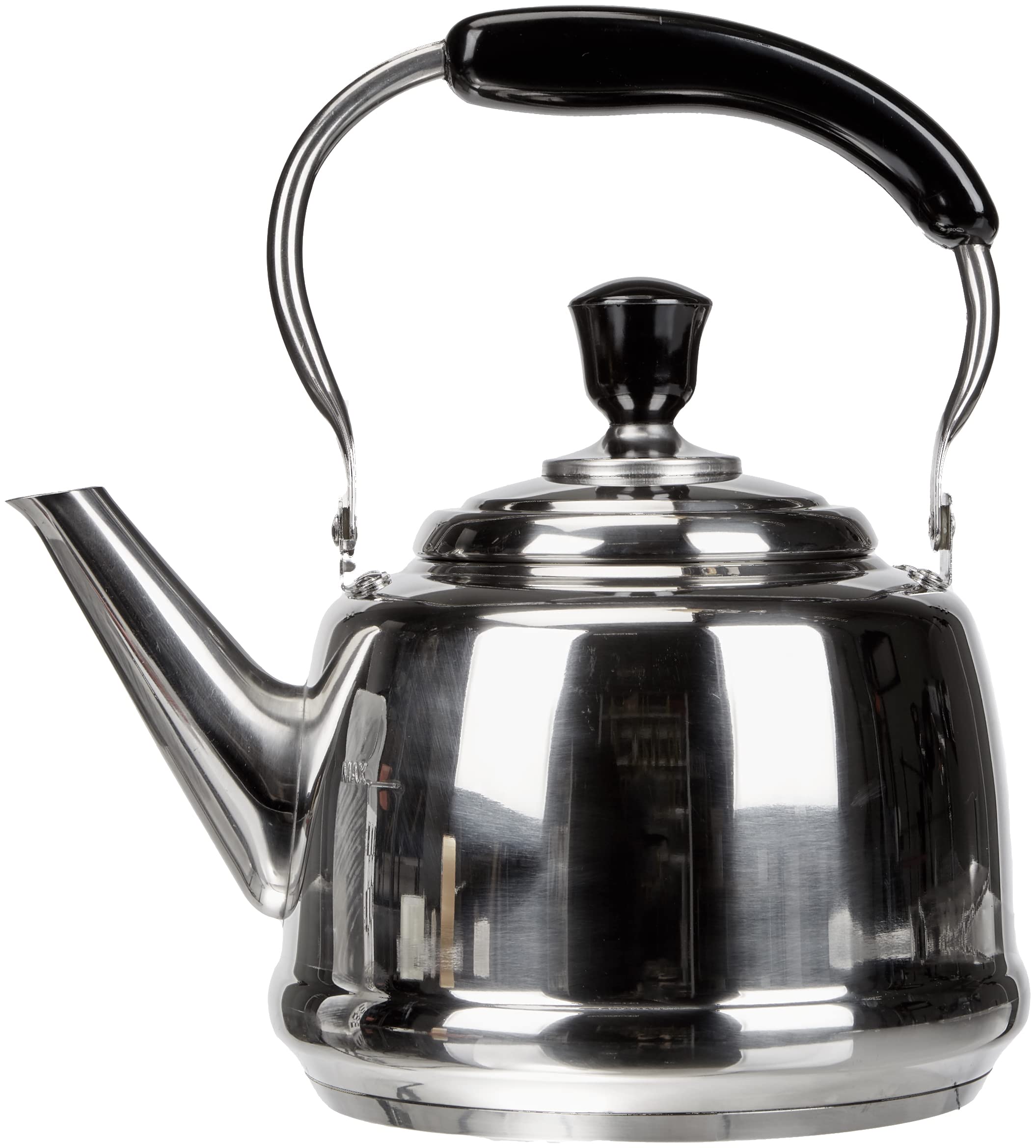 Premium Stainless Steel Tea Kettle - 1.5L Capacity (23 x 22 x 17 cm) - Rust-Resistant & Durable for Stovetop & Induction Cooktops - Perfect for Home, Office & Camping Use
