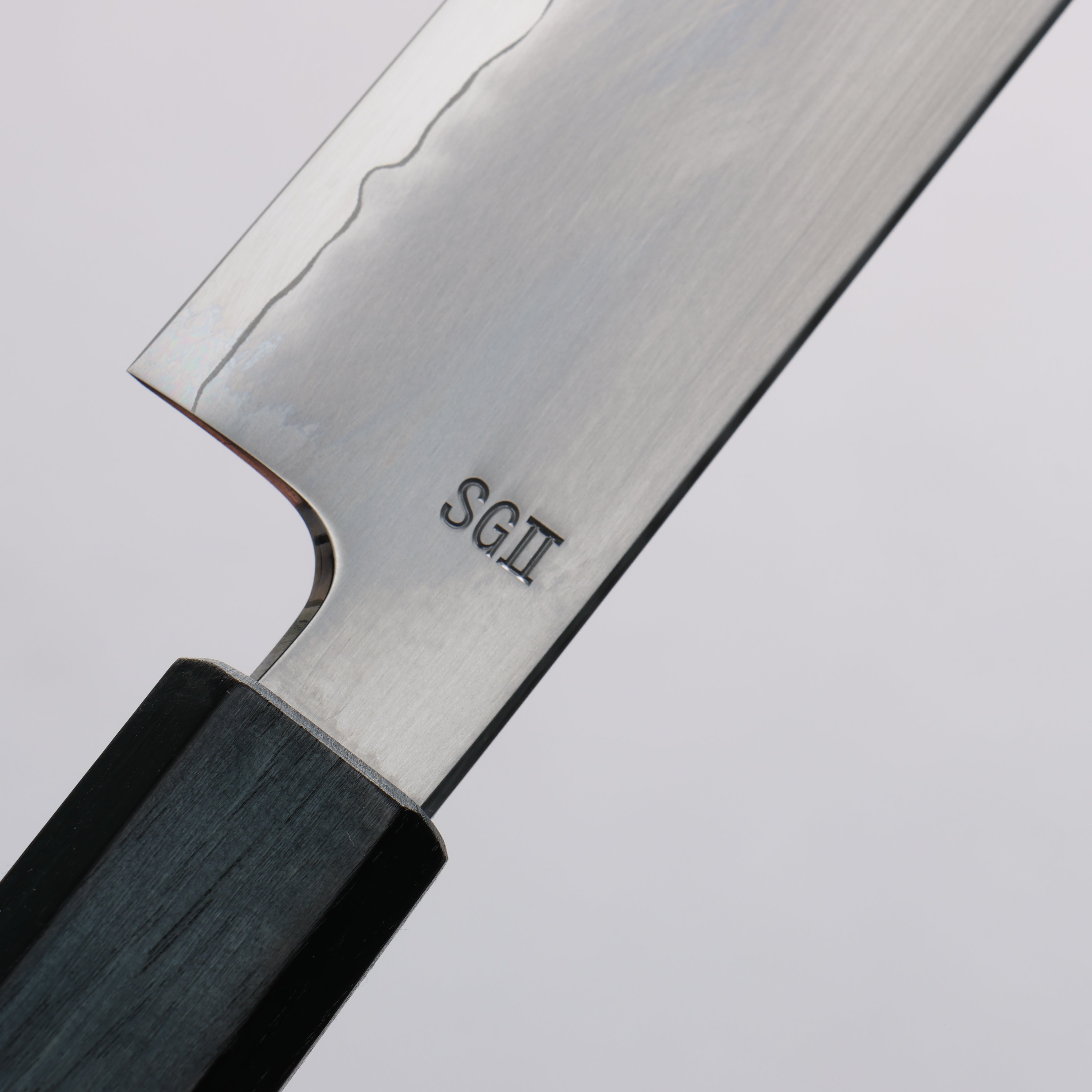Premium Japanese SG2 Steel Kasumitogi Sujihiki Knife 240mm - Handcrafted with Oak Indigo Dyed Handle - Perfect for Sushi, Sashimi & Meat Slicing