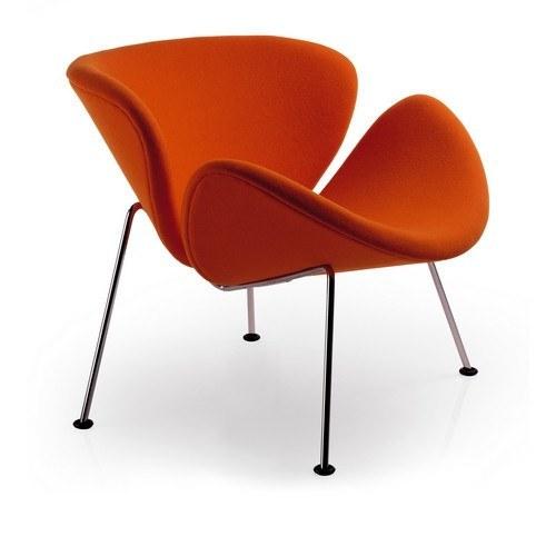 Pierre Paulin Orange Slice Chair by Artifort - Mid-Century Modern Lounge Chair for Living Room, Office & Reading Nook - Iconic Design Furniture for Home Decor