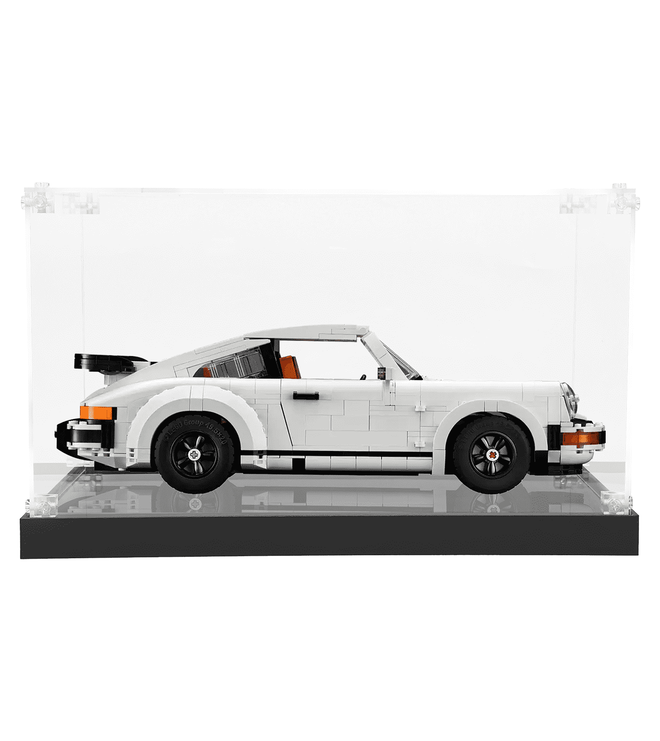LEGO 10295 Creator Porsche 911 Display Case - Premium Acrylic Showcase for Collectors - Perfect for Home Office, Game Room & Gift Giving