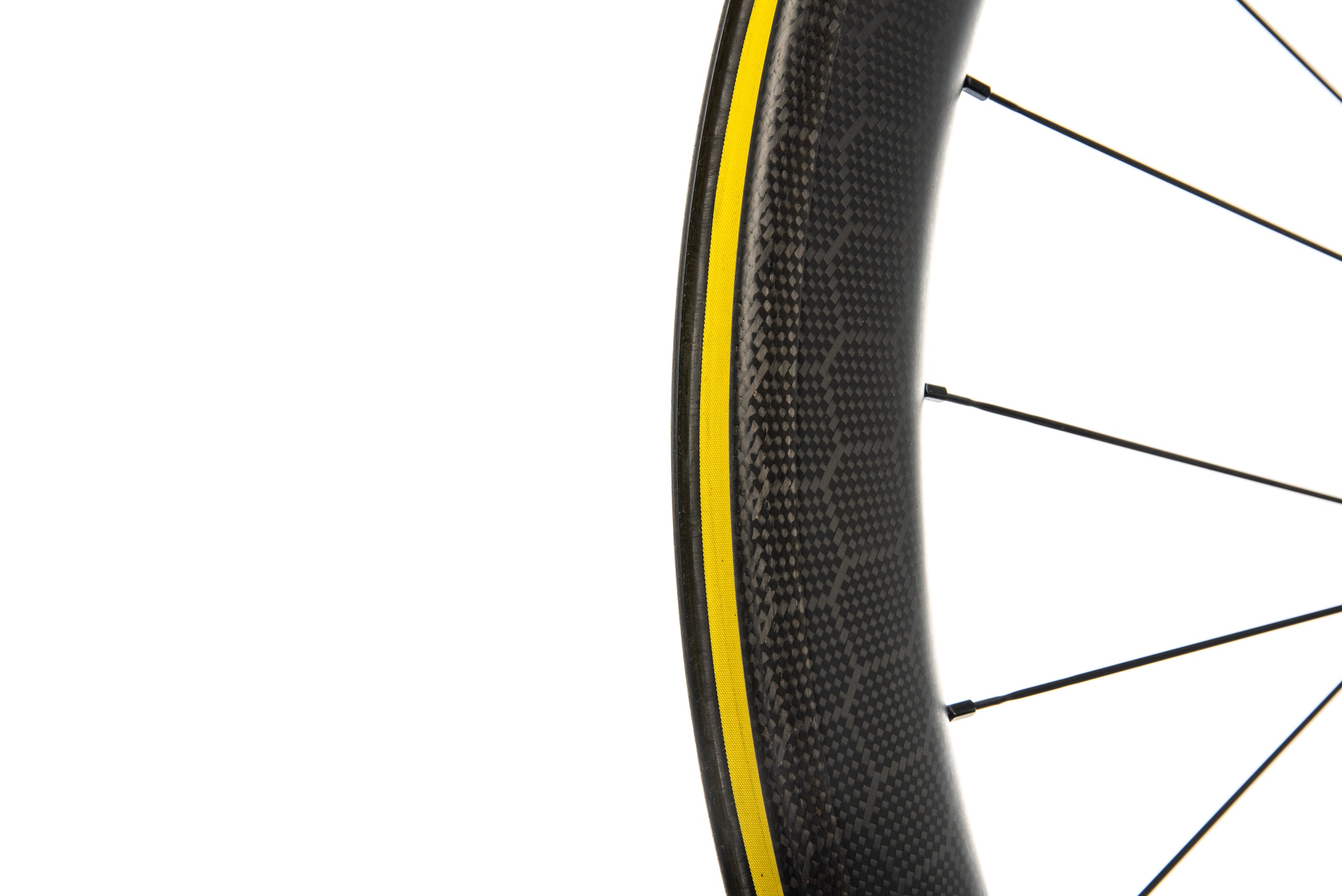 Bare Composites 700c Carbon Clincher Rear Wheel - Lightweight & Durable for Road Cycling, Racing & Training