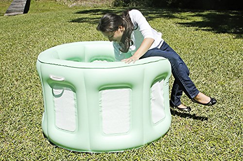 Inflatable Baby Pool Playpen - Safe & Fun Toddler Swimming Play Area for Backyard, Beach & Outdoor Water Activities