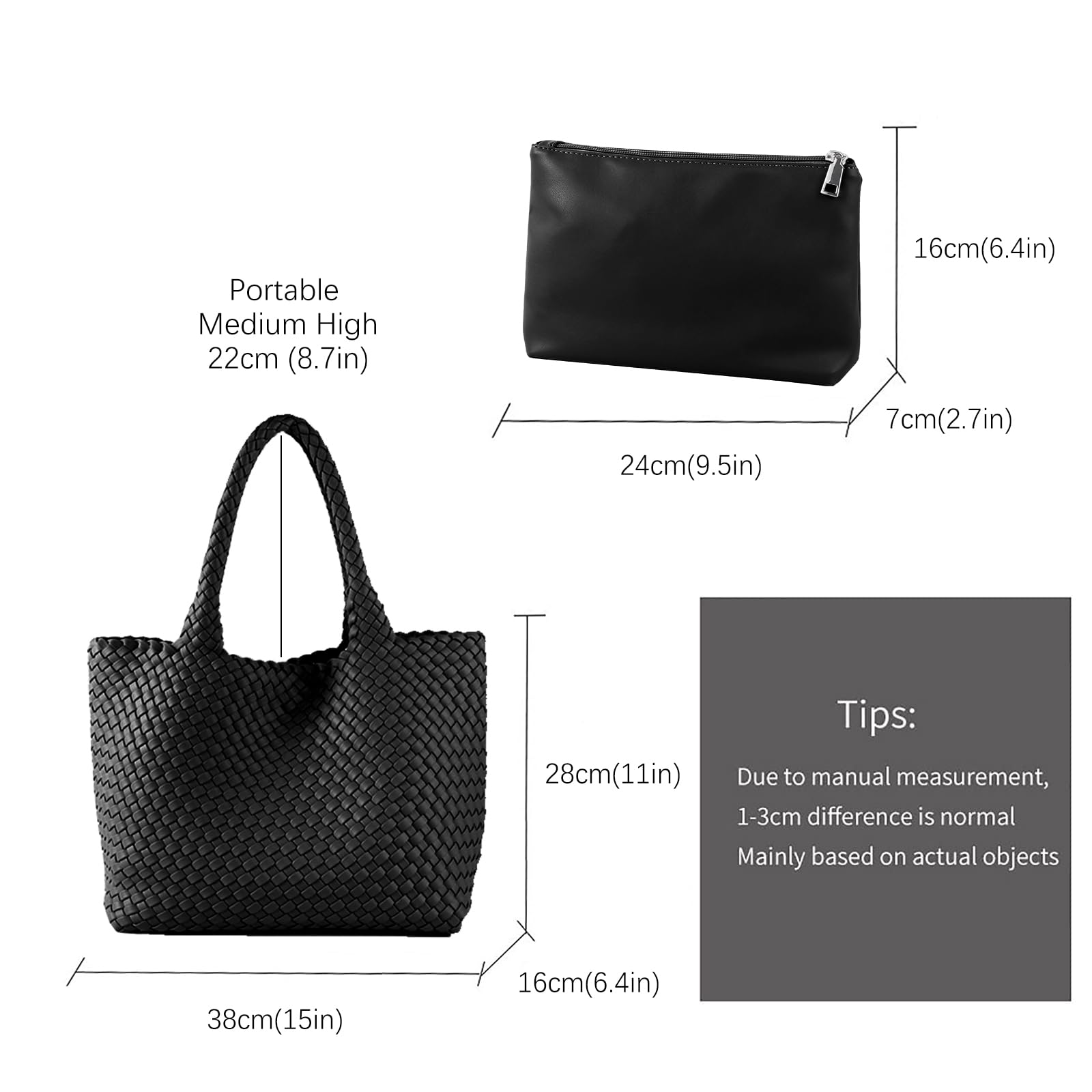 LEMONEYE Women's PU Leather Woven Shoulder Bag - Fashionable Crossbody Purse with Belt Wallet for Work, Shopping, Travel & Daily Use | Perfect for Office, Outings & Casual Wear