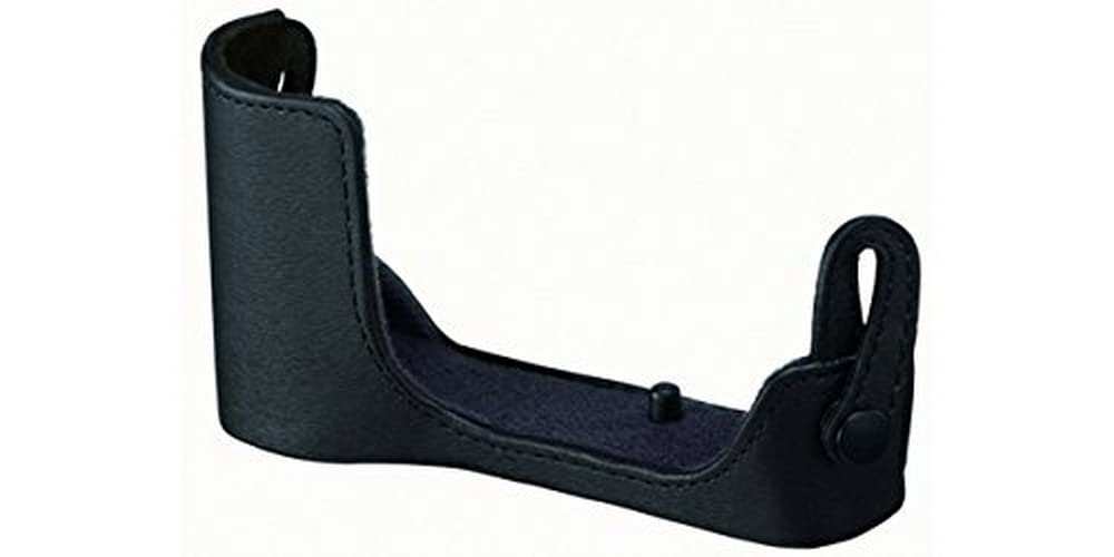 Sony LCSEMB30/B Genuine Leather Camera Case for Alpha E-Mount DSLR & Mirrorless Camera Body - Black | Protective Cover for Travel, Outdoor Photography & Daily Use