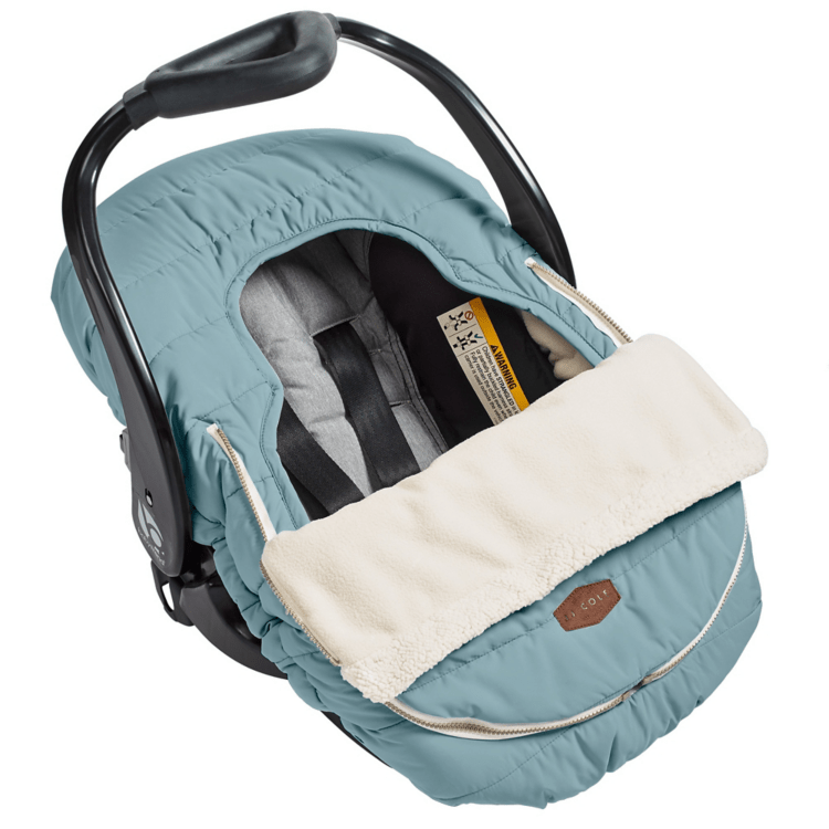 JJ Cole Car Seat Cover - Waterproof & Soft Baby Car Seat Protector for Infants & Toddlers - Perfect for Travel, Daily Commute & Outdoor Adventures