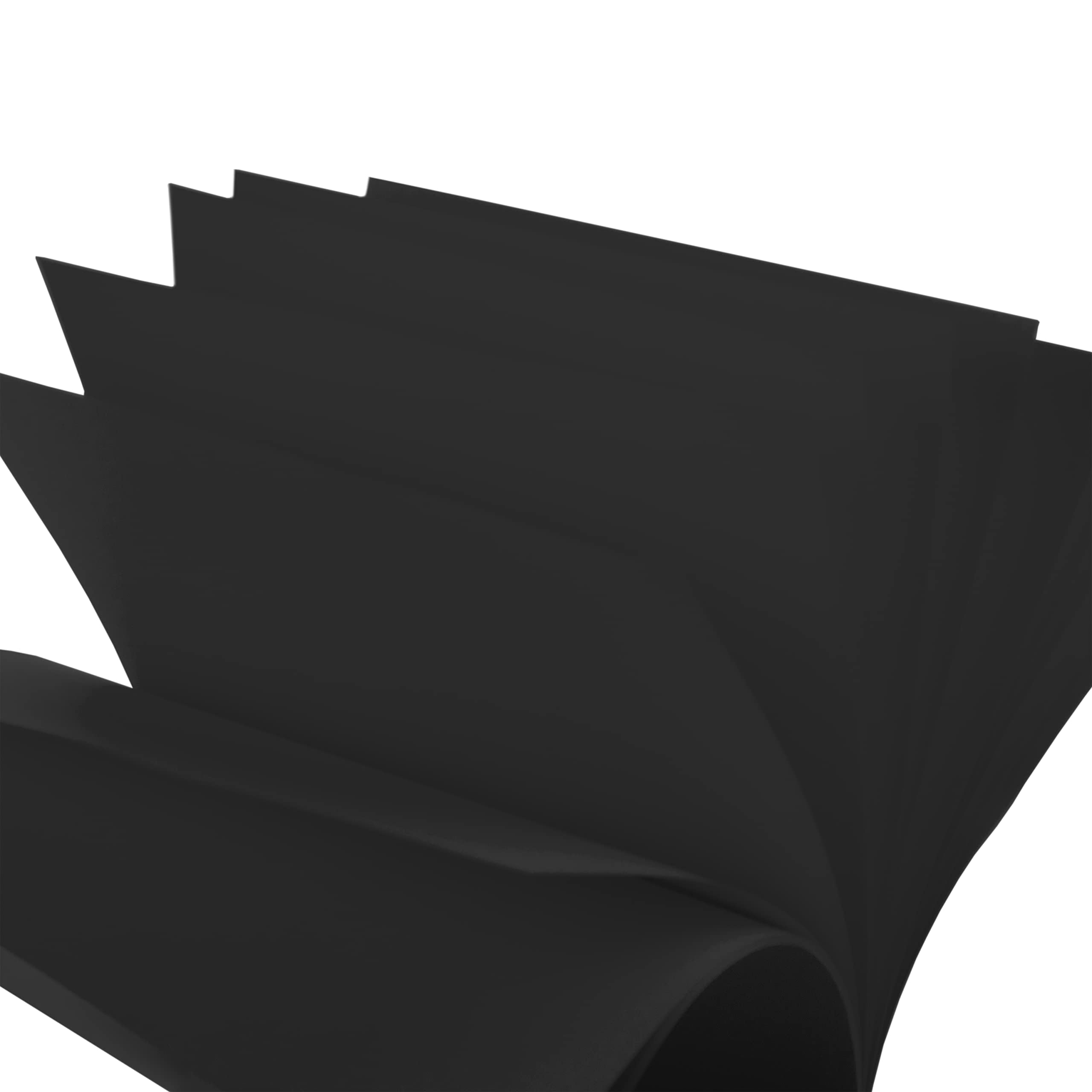 Premium JAM PAPER Matte 28lb Black Cardstock Paper - 8.5