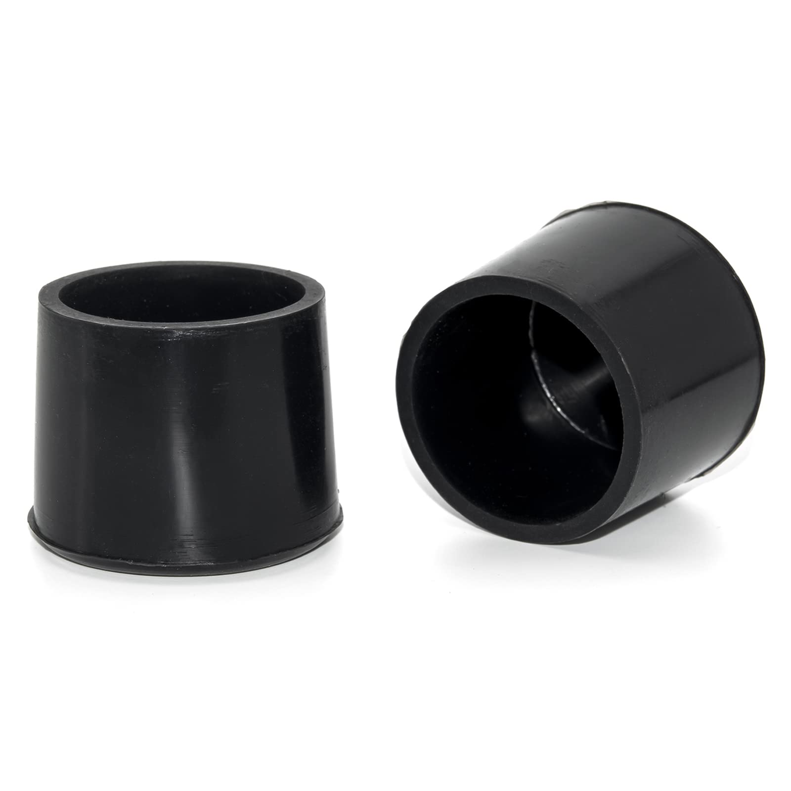 12PCS Non-Slip Silicone Furniture Leg Caps - Durable Chair Leg Floor Protectors for Round Legs (1-1/2