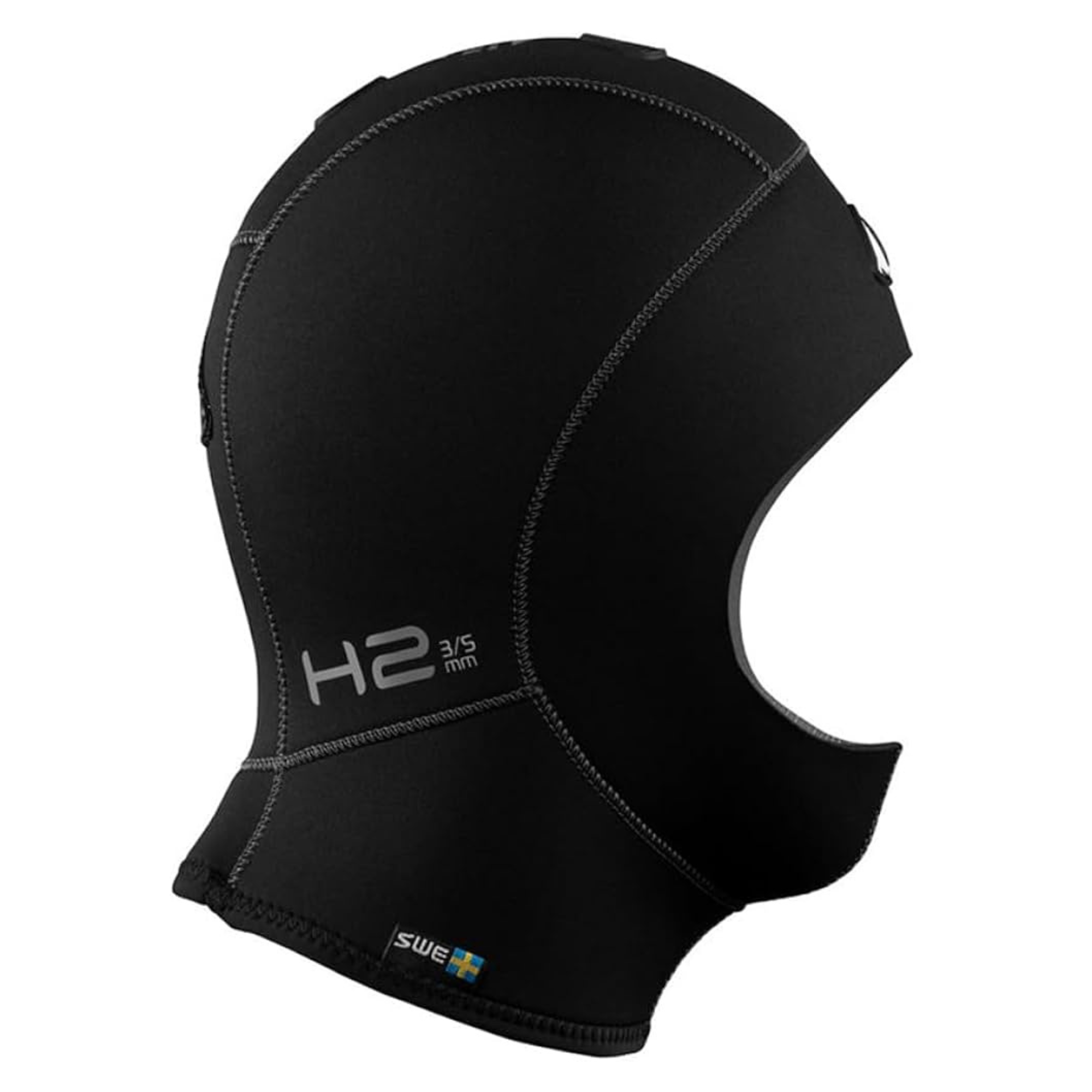 3/5mm Waterproof H2 Bibless Hood - Warm Winter Scuba Diving & Surfing Gear for Men & Women